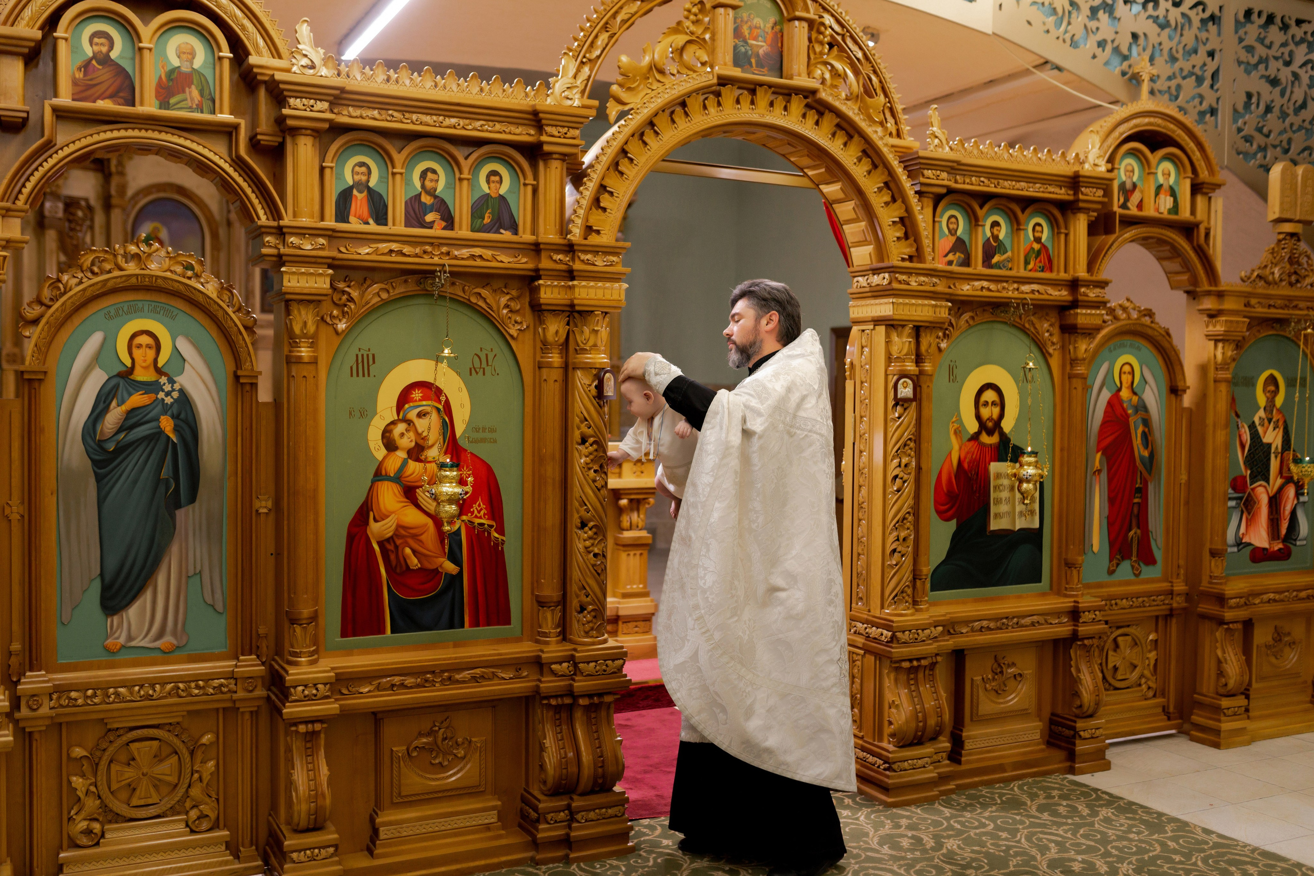 Таинство Крещения Мирона. Свадебный и Семейный Фотограф в Краснодаре