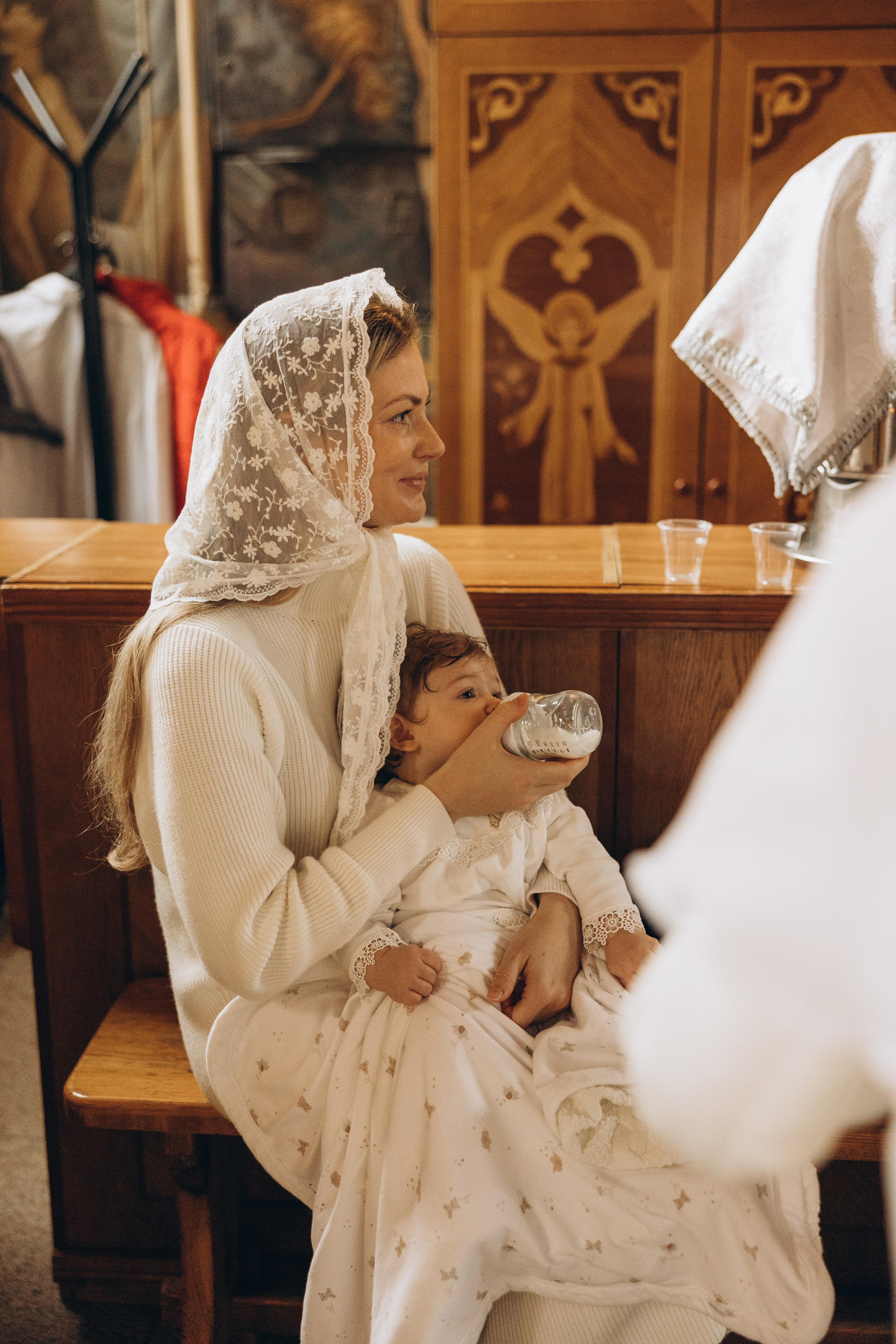 Крещение Дианы. Семейный фотограф в Москве Виктория Ястребинская