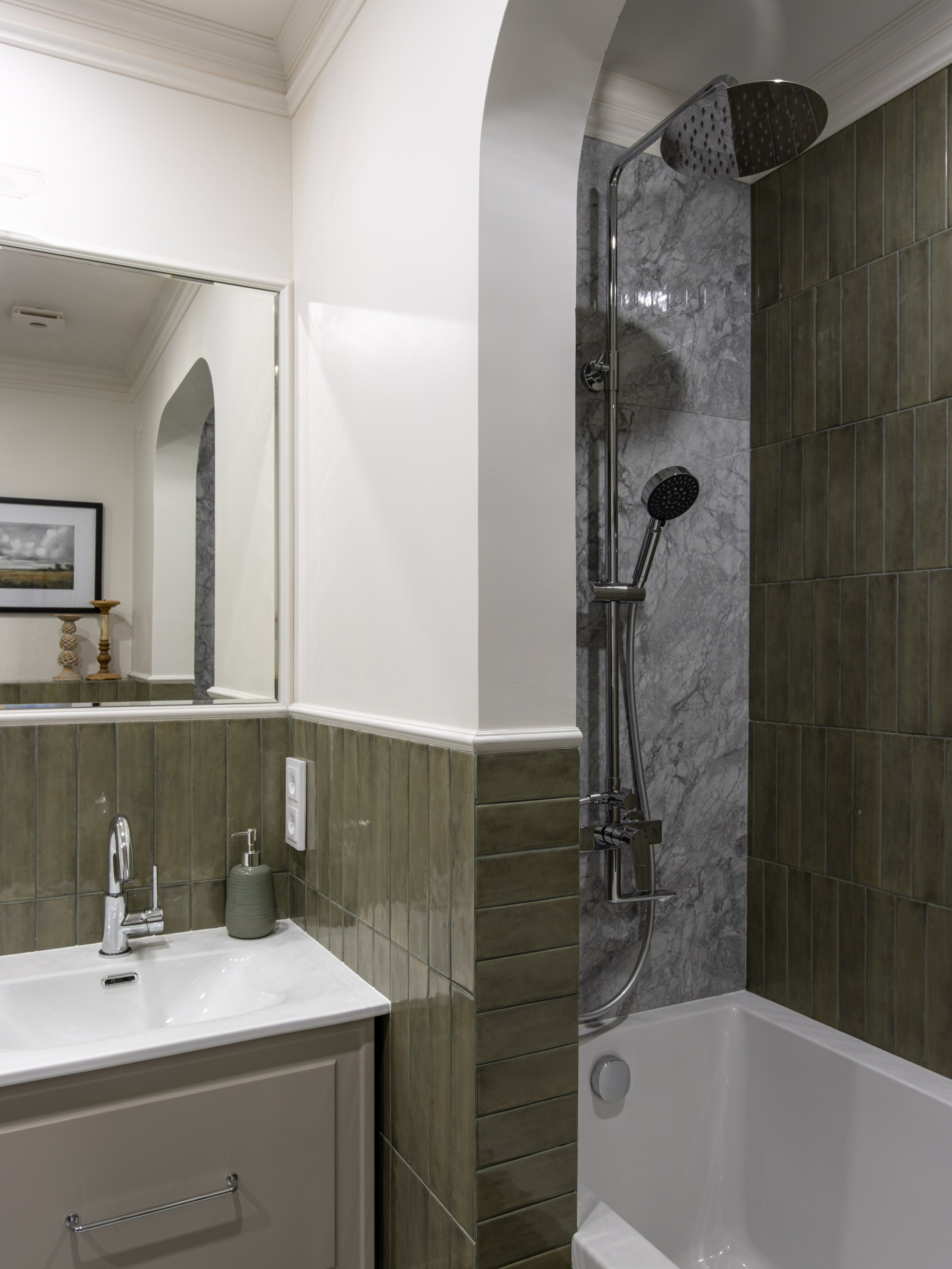 Таунхауз дизайнера Олеси Тищенко, 2026. Интерьерный фотограф в Санкт-Петербурге