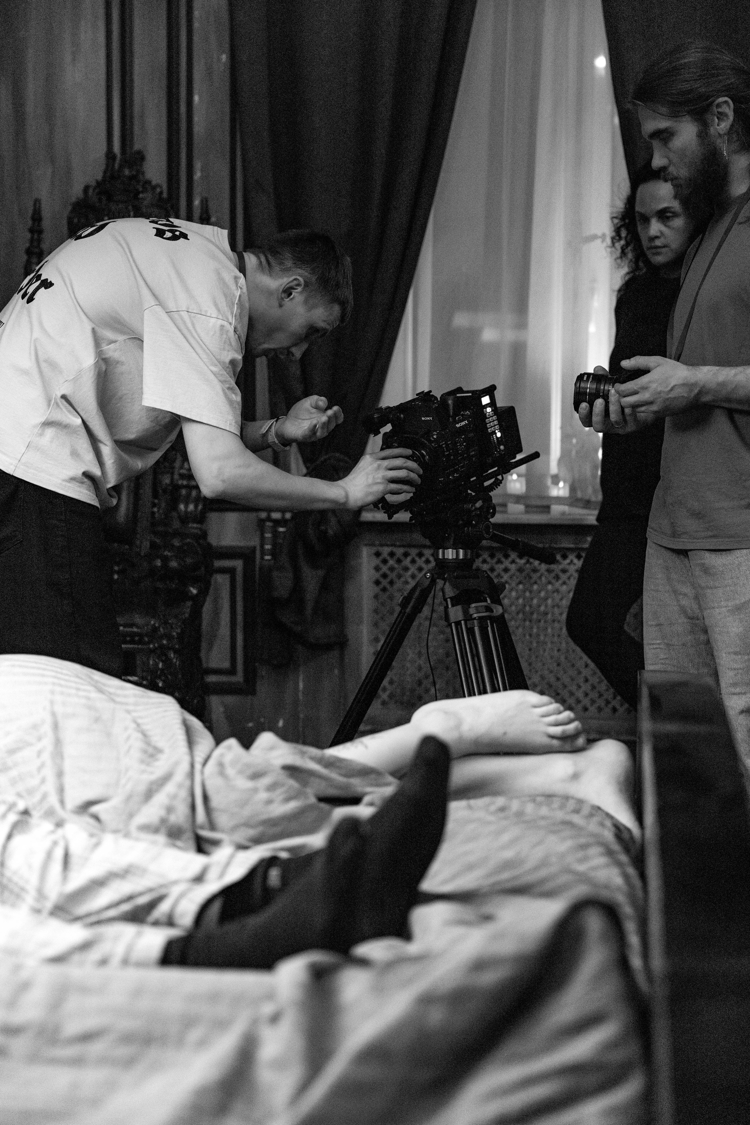 Киносъемки «Спящие красавицы». Фотограф/видеограф в Санкт-Петербурге Динара Гольдина