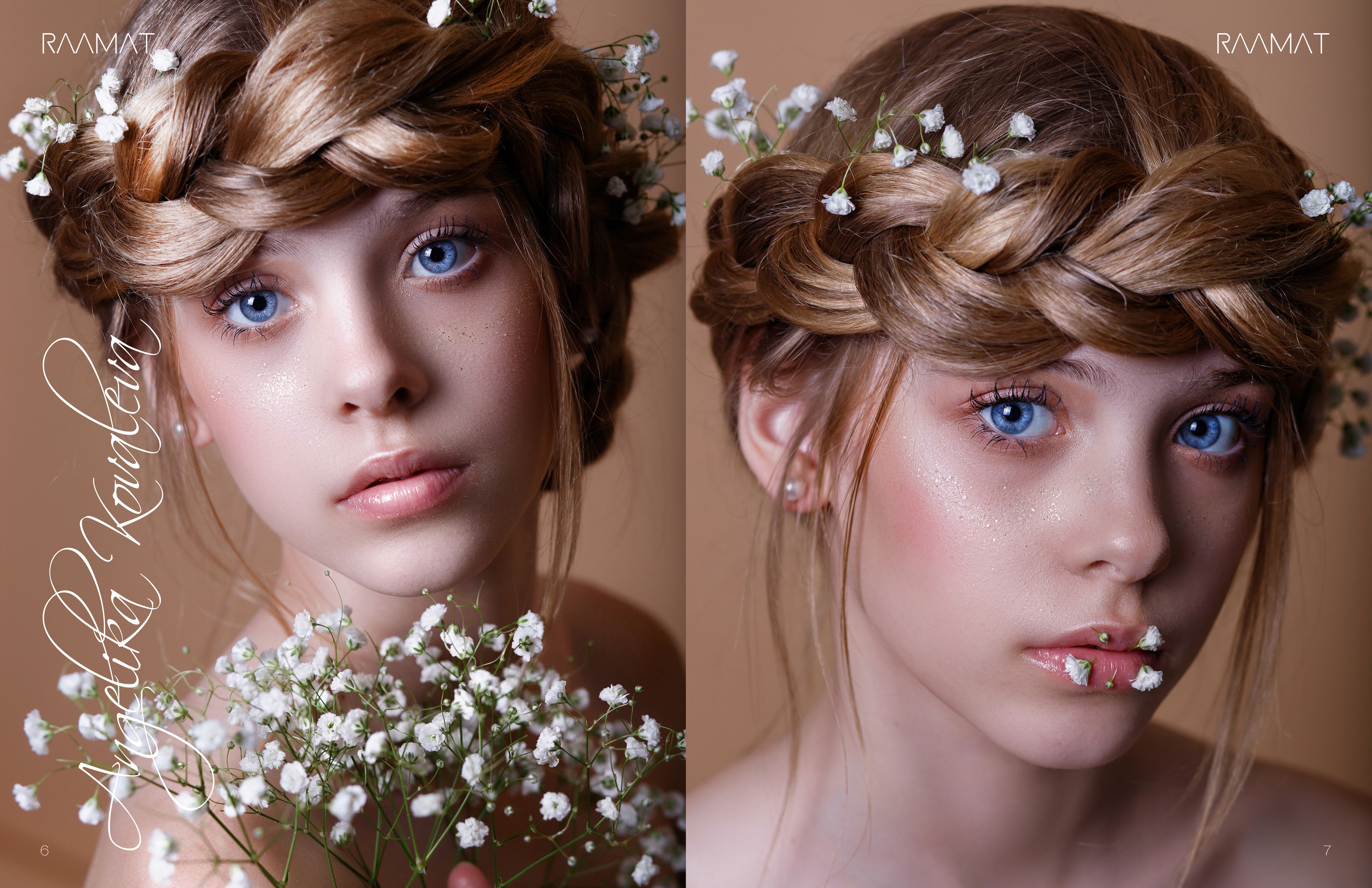 Детский портрет в весенних цветах. Фотограф в Подольске — Мария Бучнева