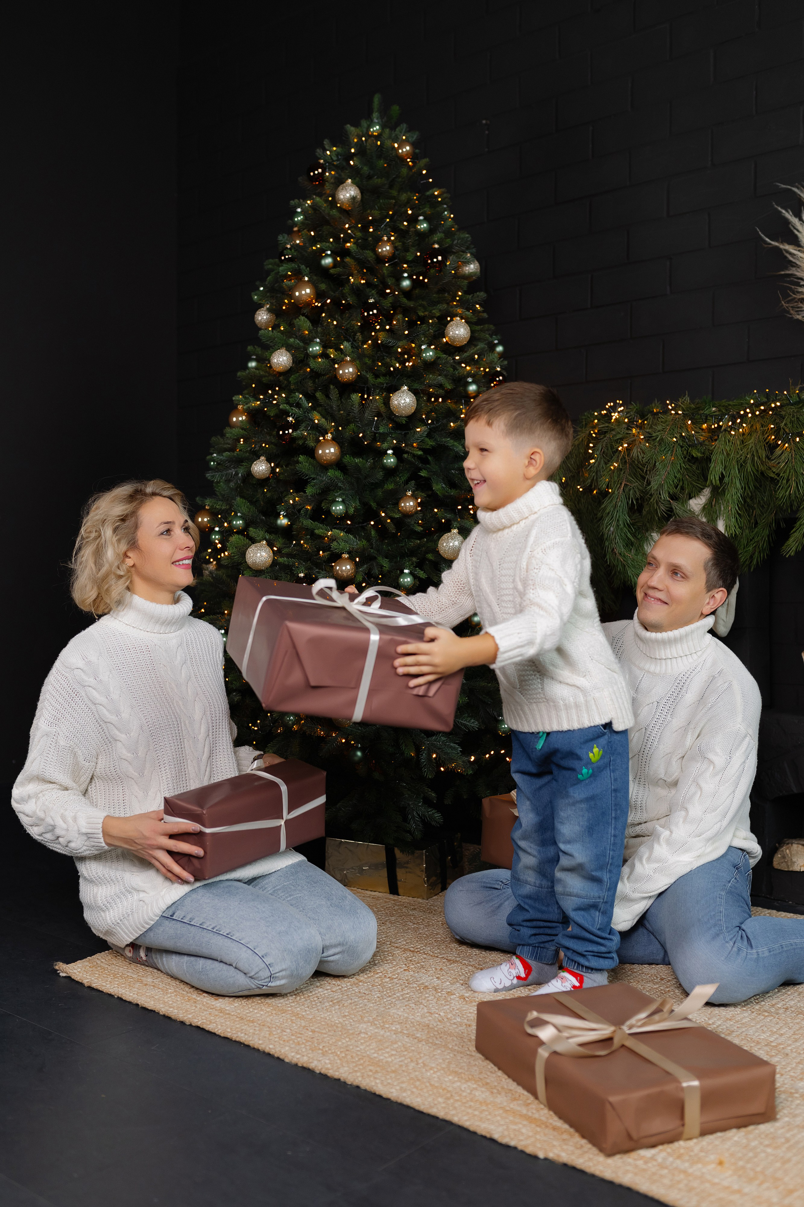 Семейная новогодняя съемка. Свадебный фотограф в Минске/Беларуси Сергей Спиридонов