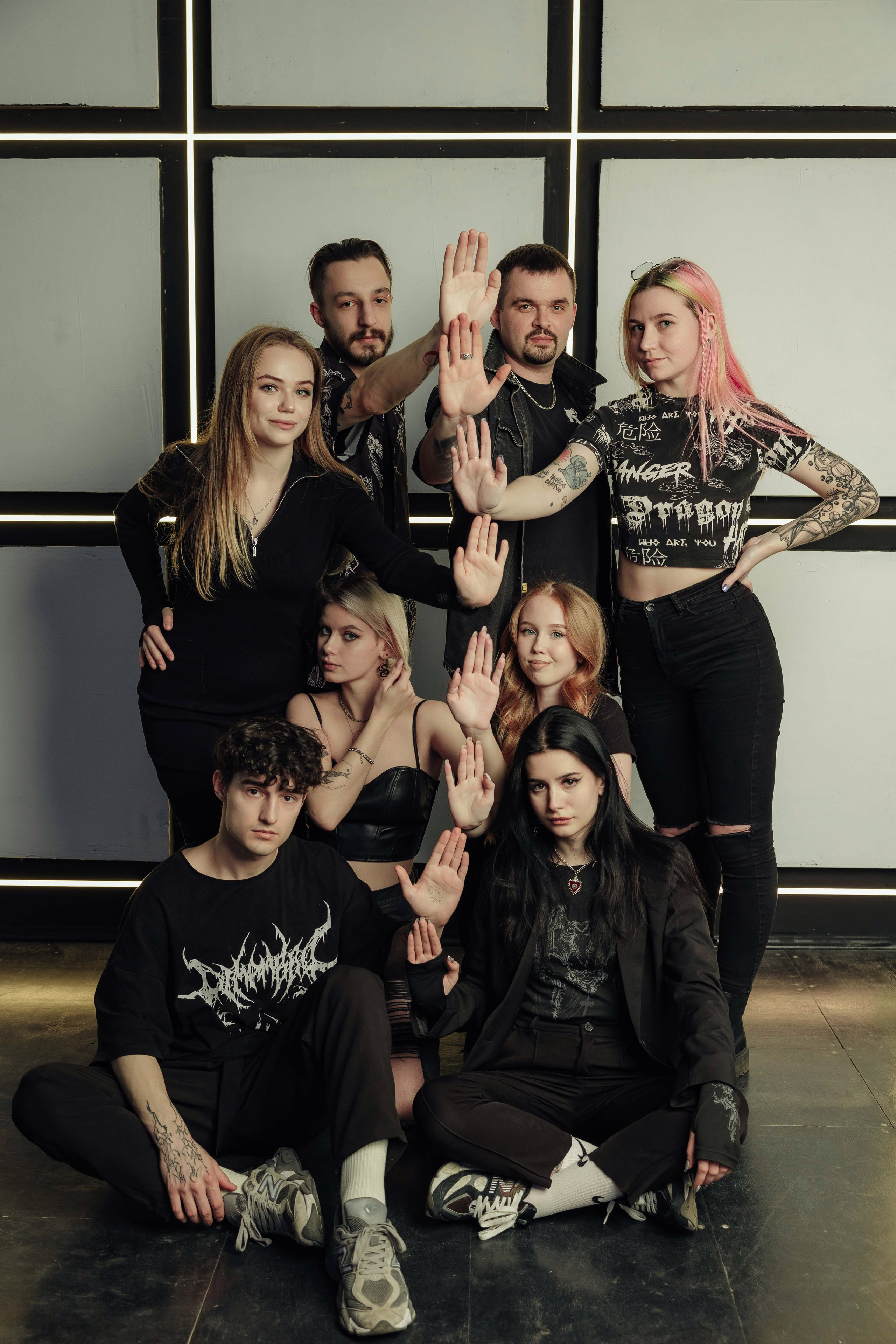 Коллективная фотосессия для мастеров тату-салона «Бить-Колотить». Алексей Шаров — свадебный и репортажный фотограф в Нижнем Новгороде