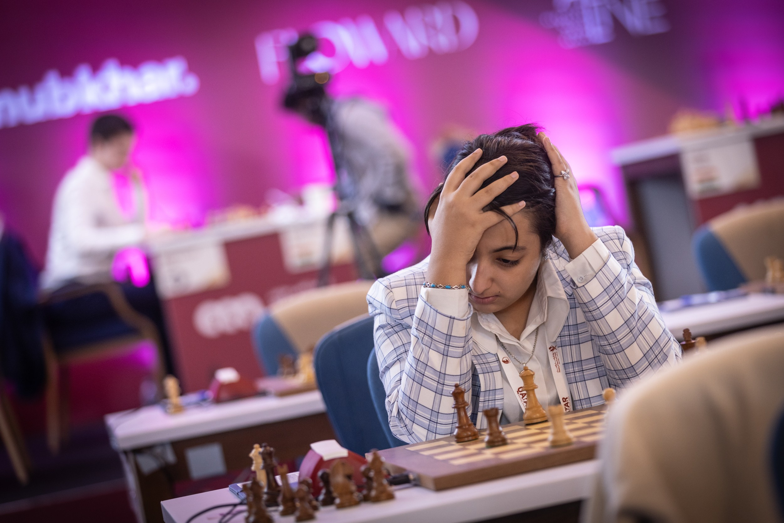 2024.12.05 Qatar Masters Open 2024 — Round3. Фотограф Анна Штурман (репортажная съёмка любых событий и мероприятий) Anna Shtourman photographer