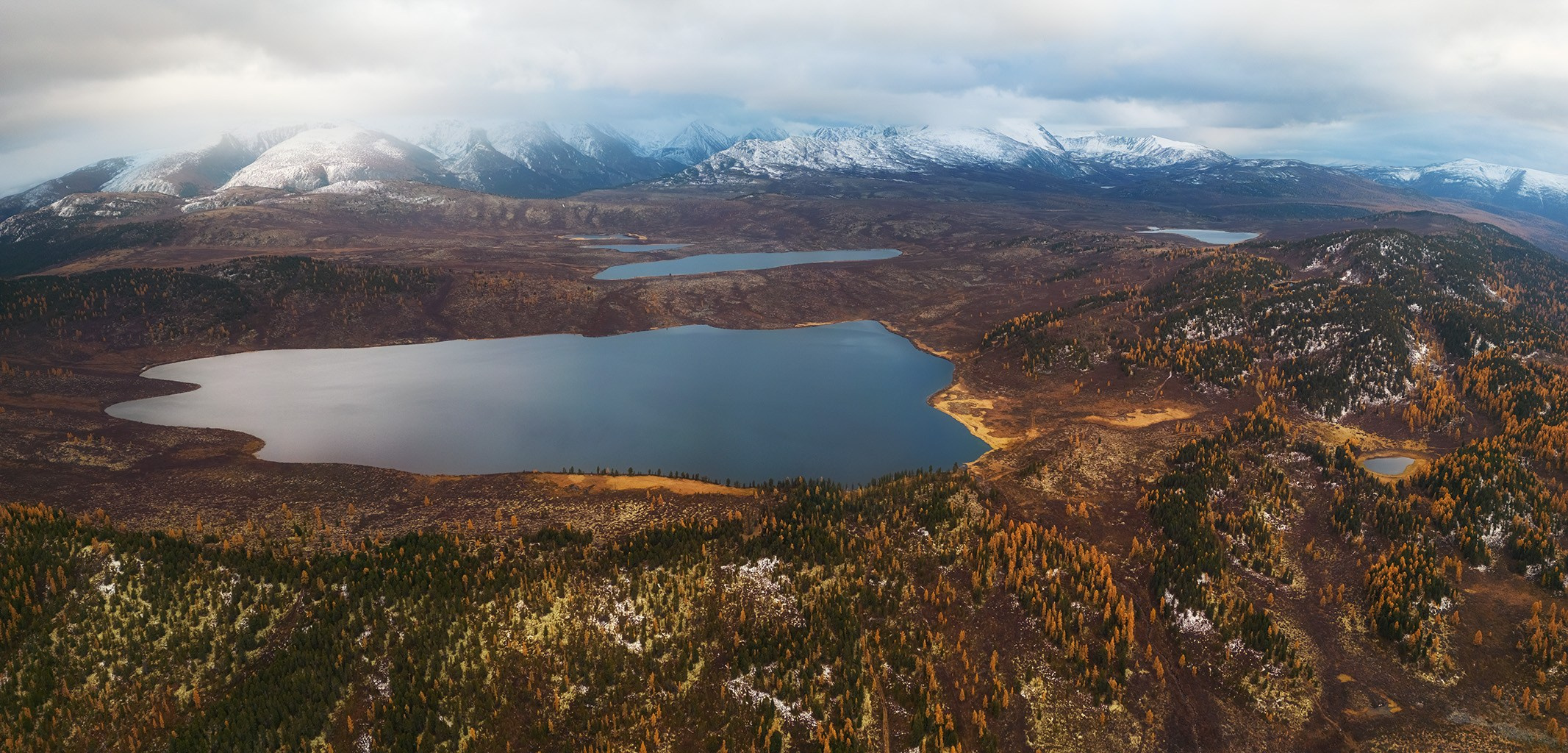 Сибирь с высоты птичьего полёта. Фотограф-пейзажист Александр Лещёнок / г. Красноярск