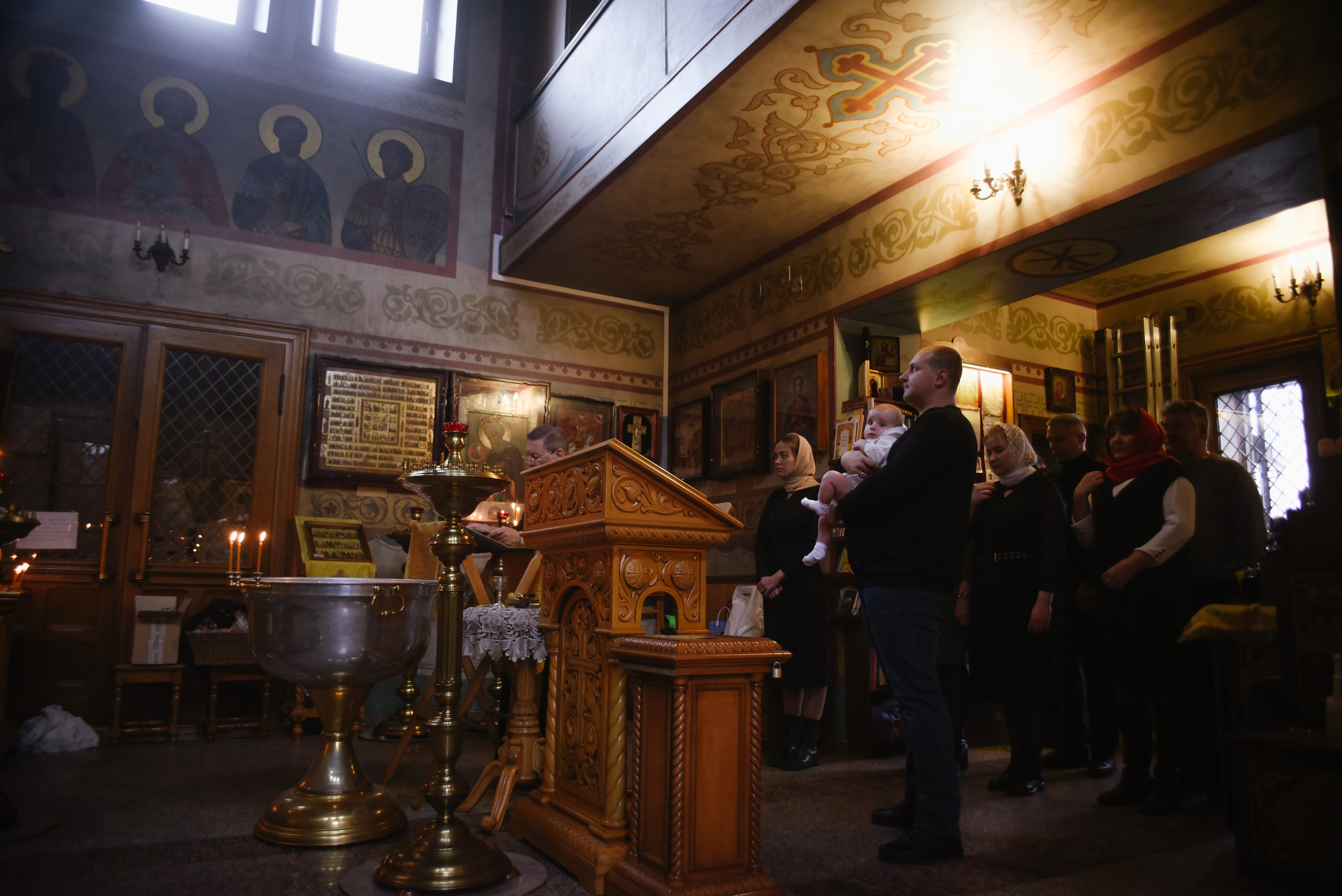 Таинство крещения Иван. Фотограф Лола Волна, город Москва