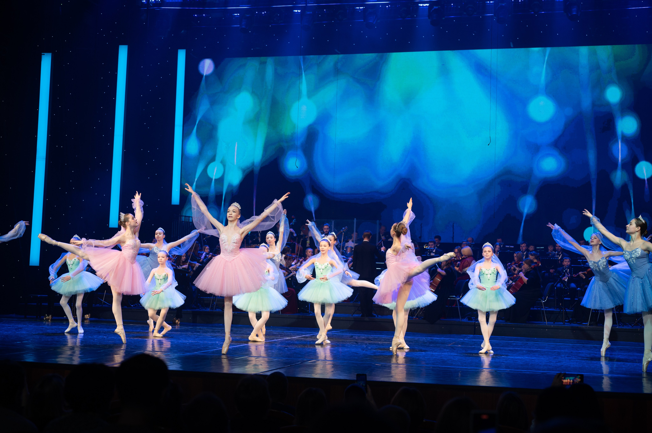 Отчетный концерт ДШИ «Гармония» «Зимняя гармония». Фотограф новорожденных, семейный детский в Тюмени Татьяна Морозова