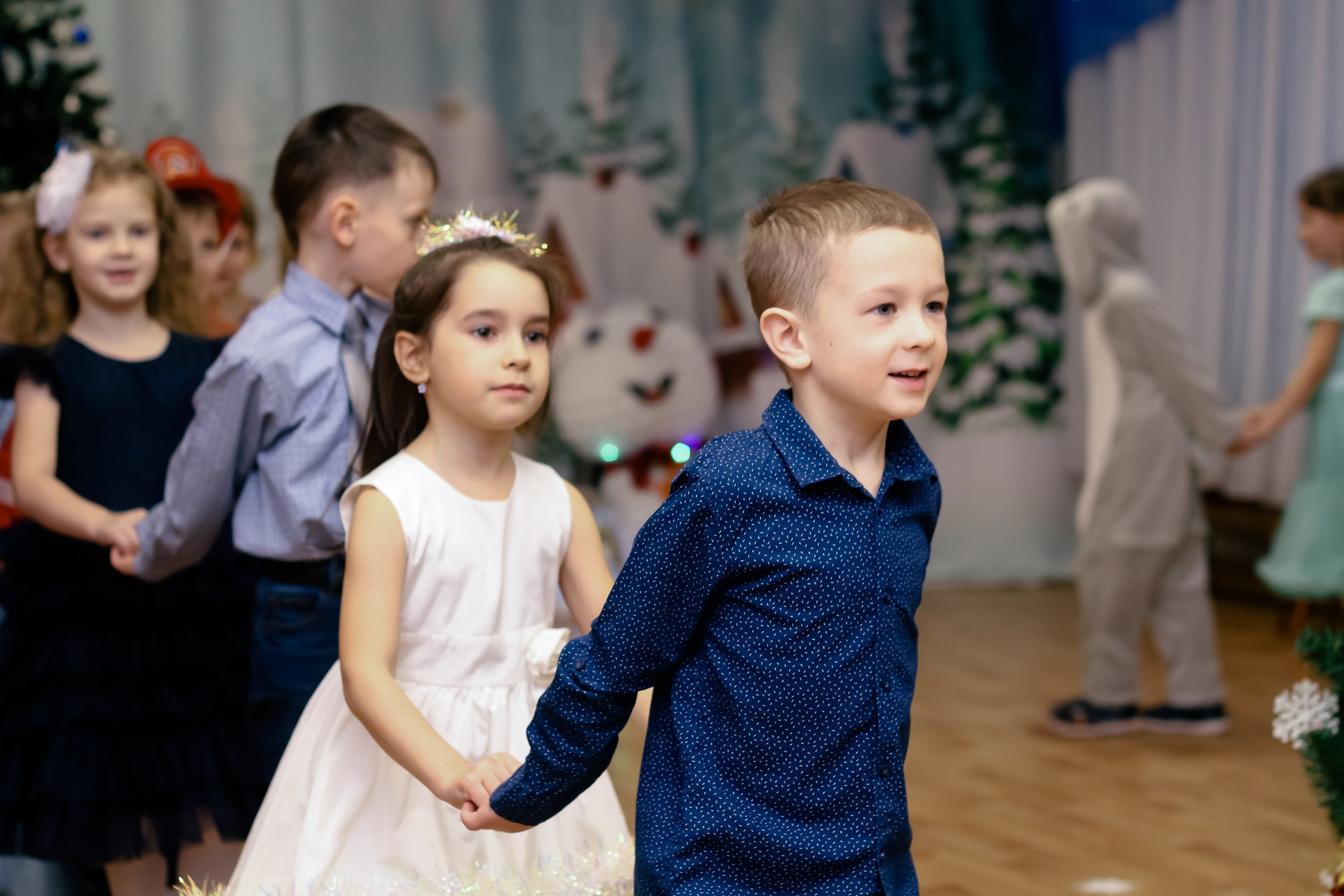 Новогодний утренник. Фотограф Великий Новгород Татьяна Чиглинцева