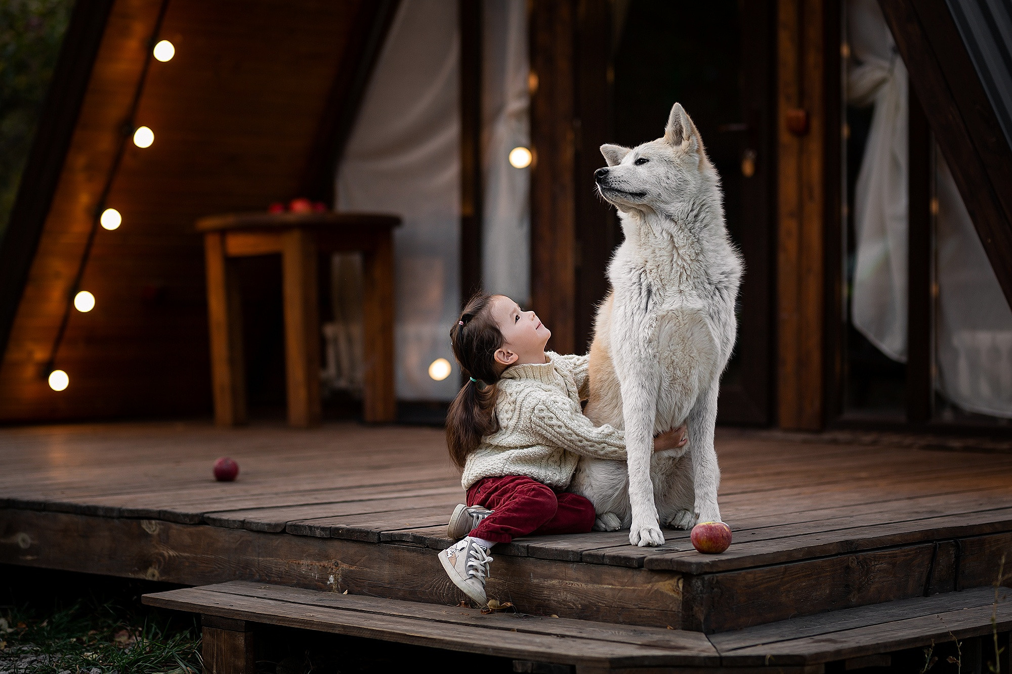 С другом. Отбасылық фотограф Алена Шаталова