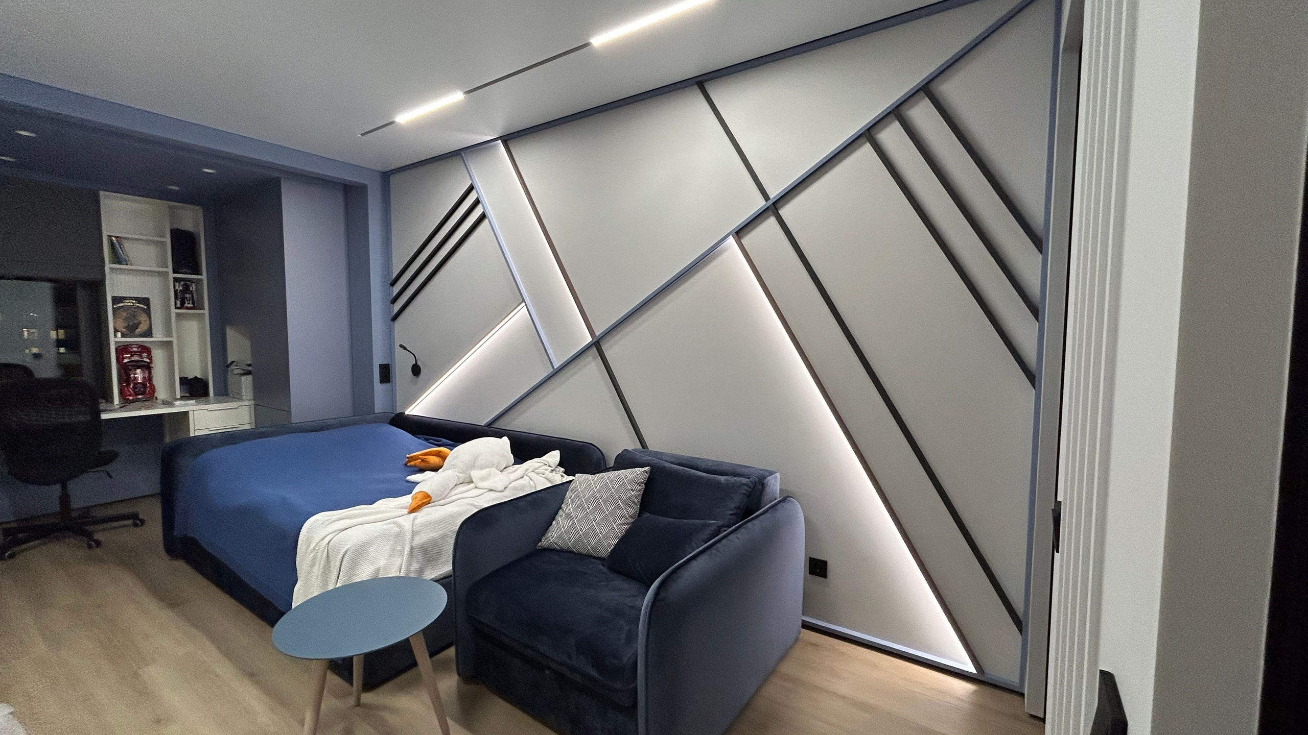 Квартира 116 м². Дизайнер интерьера Малюгина Ксения Санкт-Петербург