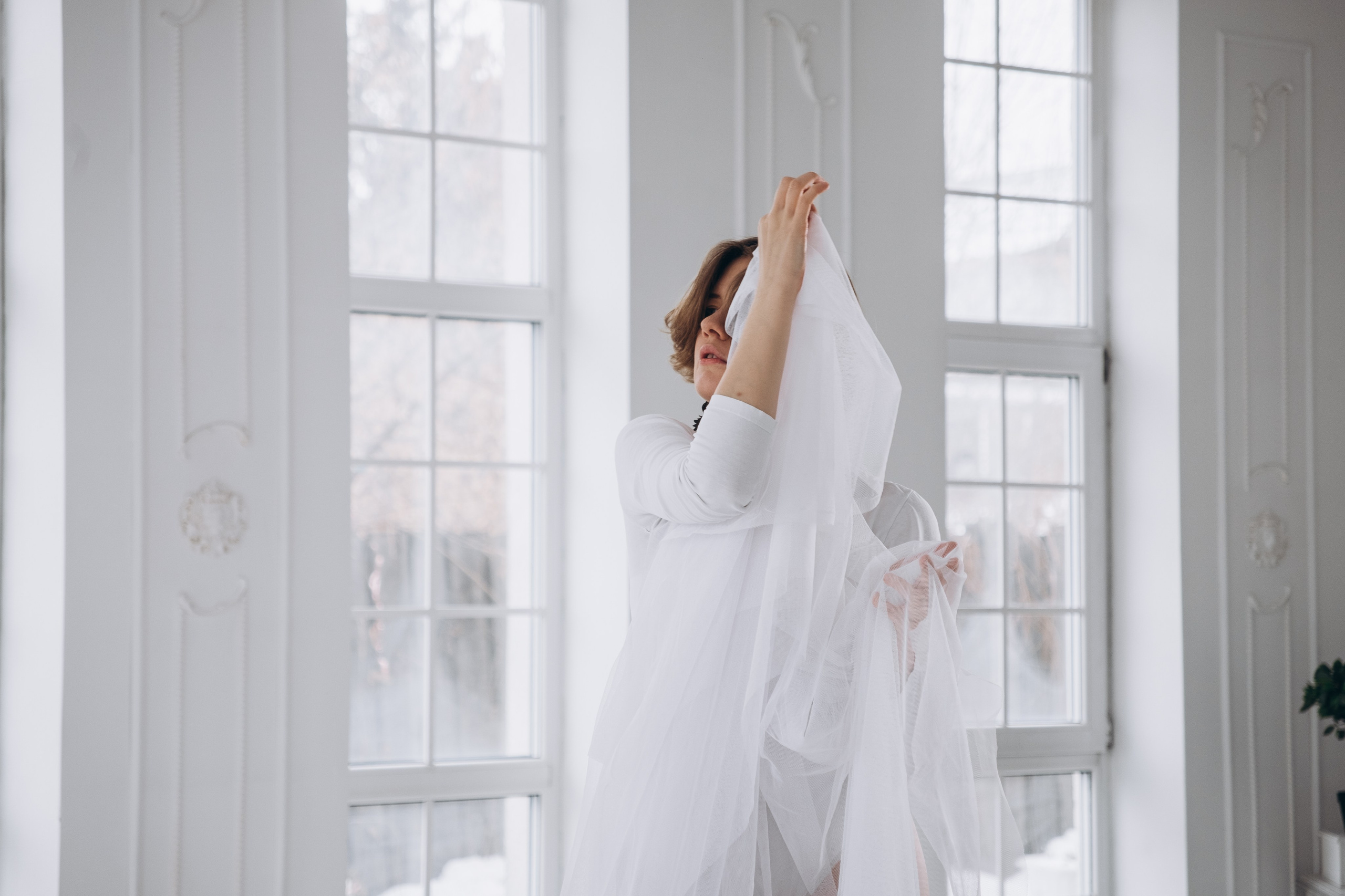 Воздушная с тканями. Фотограф в Иркутске Анна Мирошникова