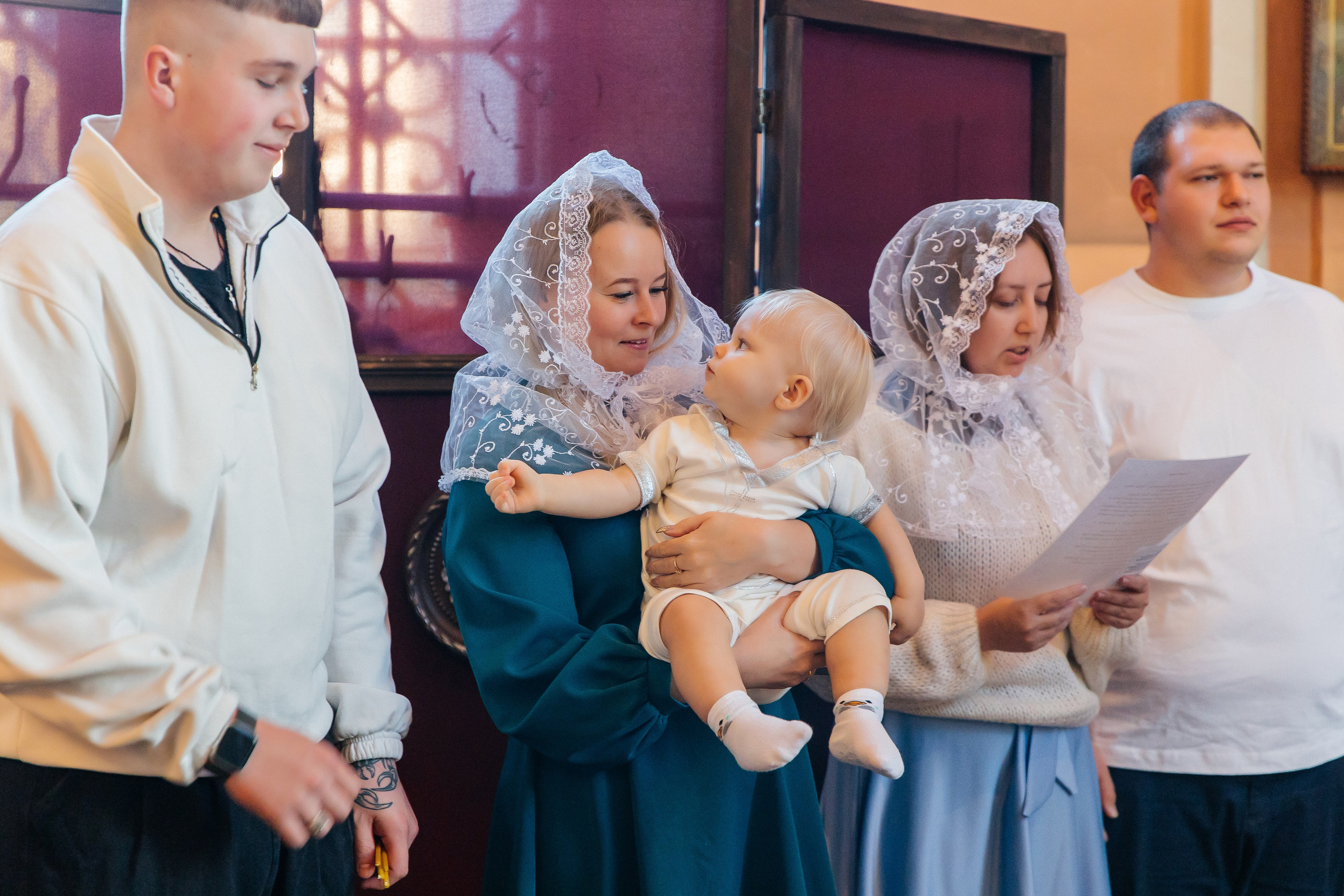 Таинство крещения Макара (18 октября 2025). Свадебный и семейный фотограф Крамар Наталья