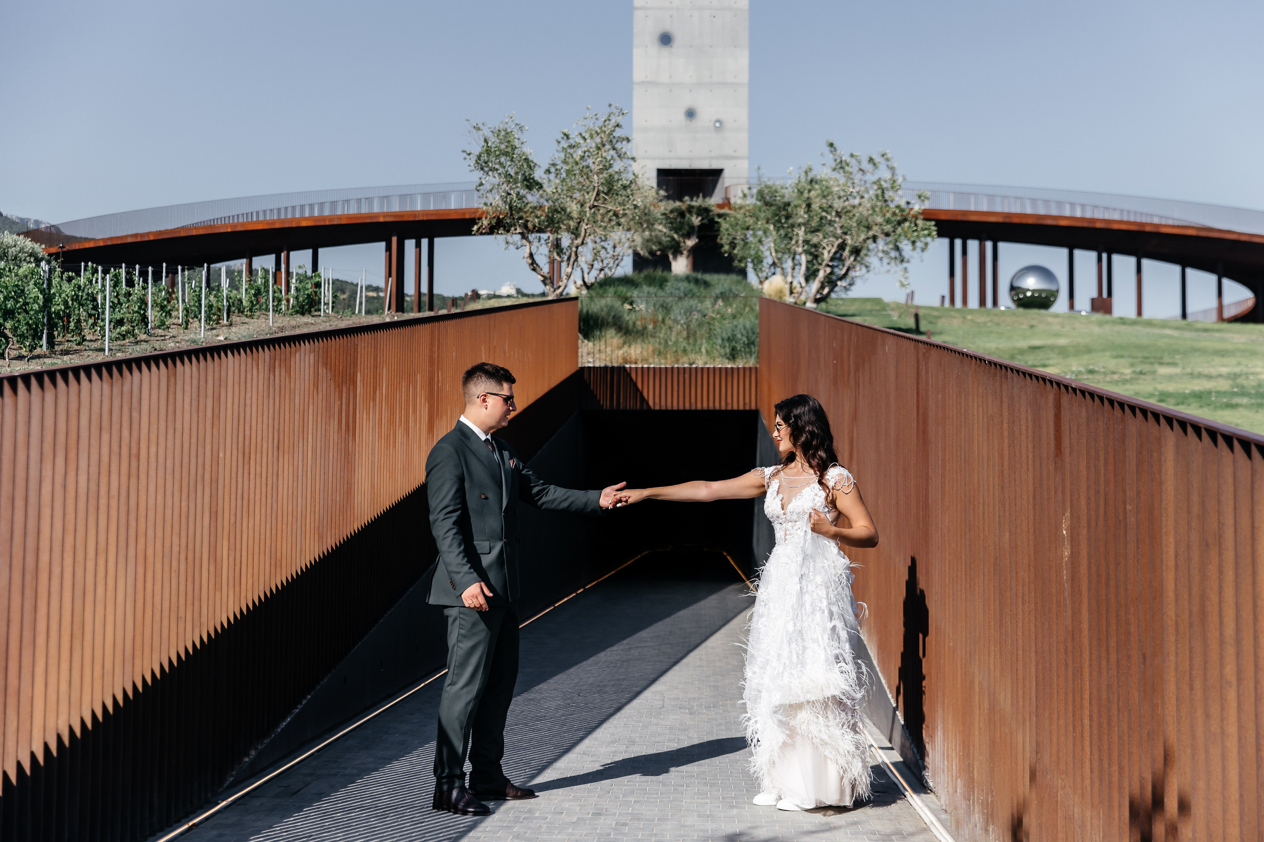 Свадьба на винодельне. Анонс для Ивана и Виктории. Свадебный фотограф в Крыму и Севастополе Ольга Баскакова