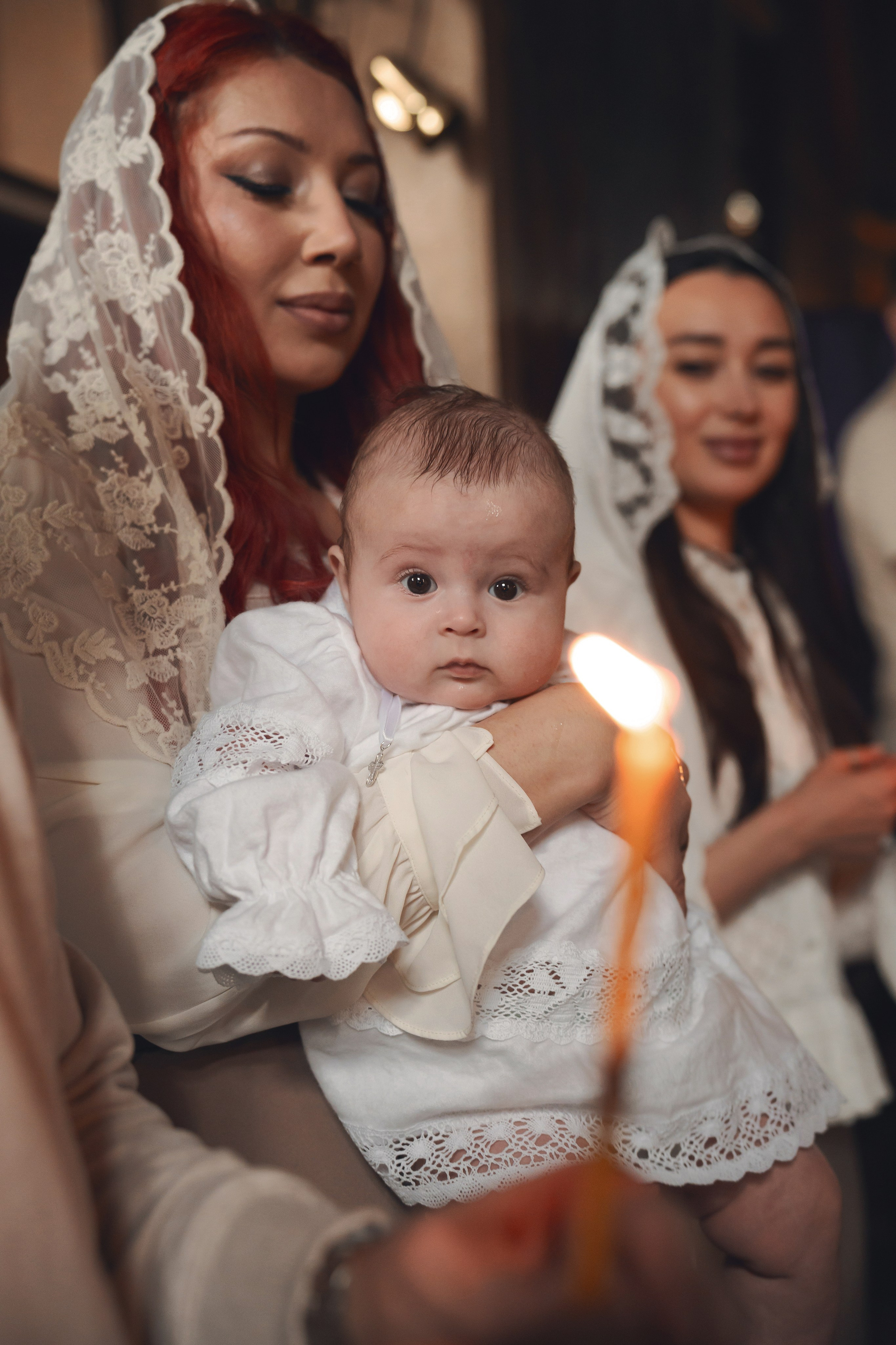 Крещение в православном Храме Воскресения Словущего в Даниловской Слободе. Семейный фотограф в Москве 📸