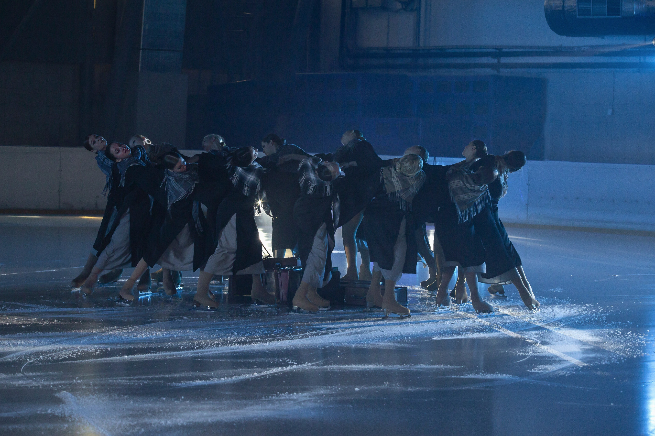 Отчетный концерт. Детский театр на льду «АЛЕКО» 47 сезон. Май 2024 г. Репортажный фотограф в Москве