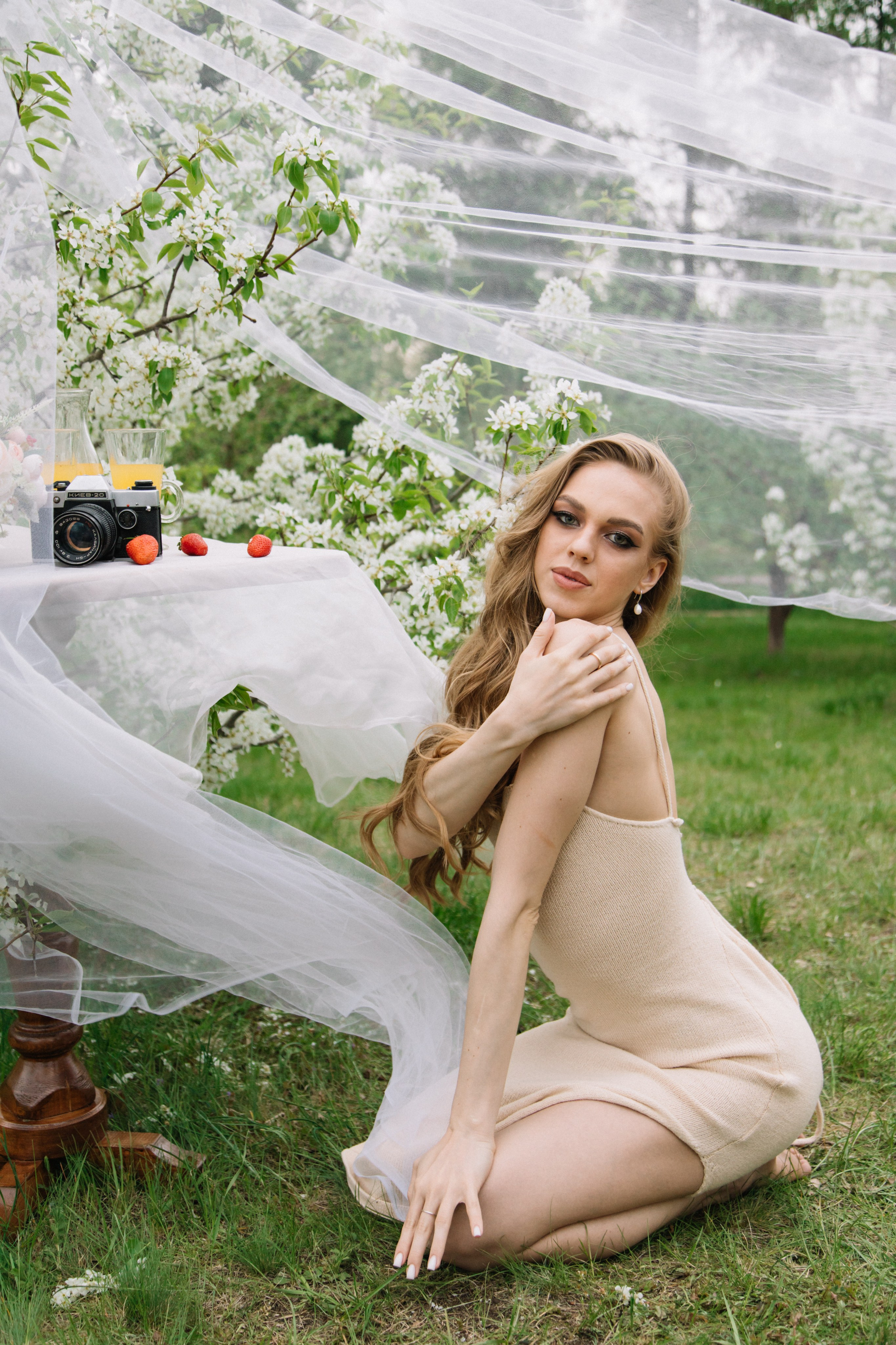 Дарья цветение. Фотограф Красноярск Алина Степанчишина