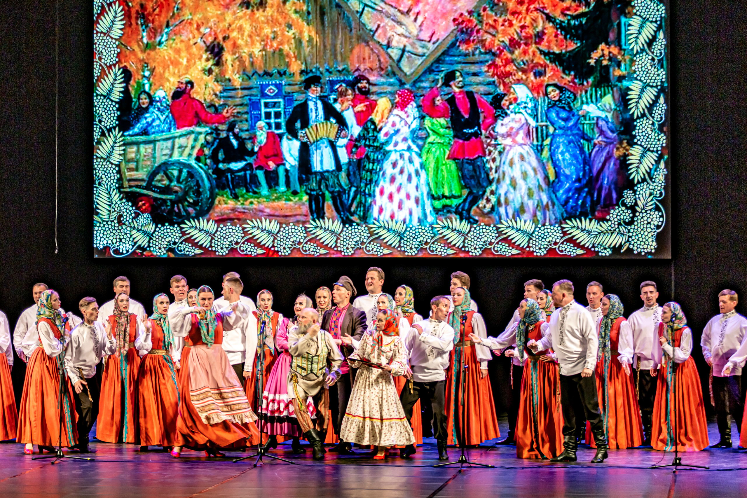 Уральский Академический Государственный русский народный хор. Фотограф в Сочи Юрий Шептаев