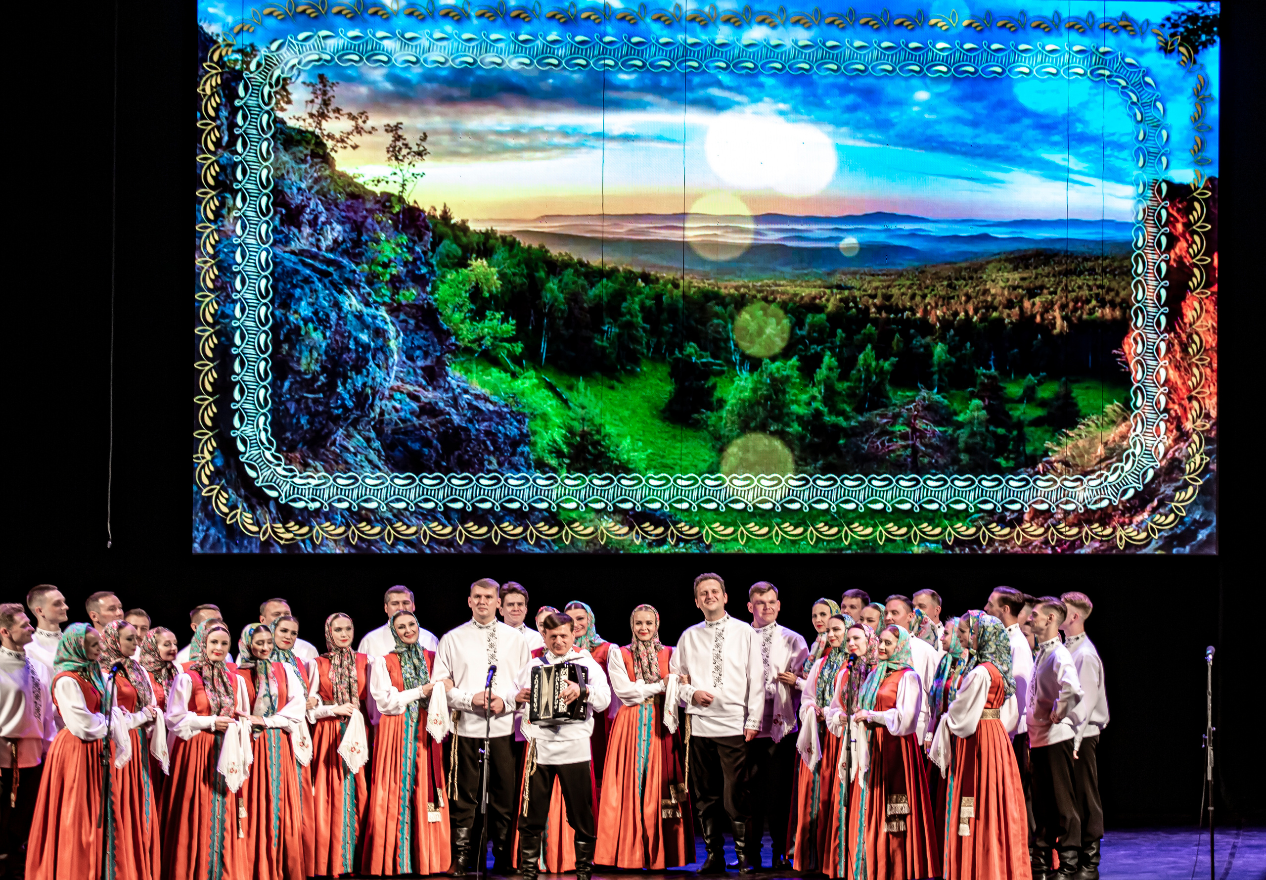 Уральский Академический Государственный русский народный хор. Фотограф в Сочи Юрий Шептаев