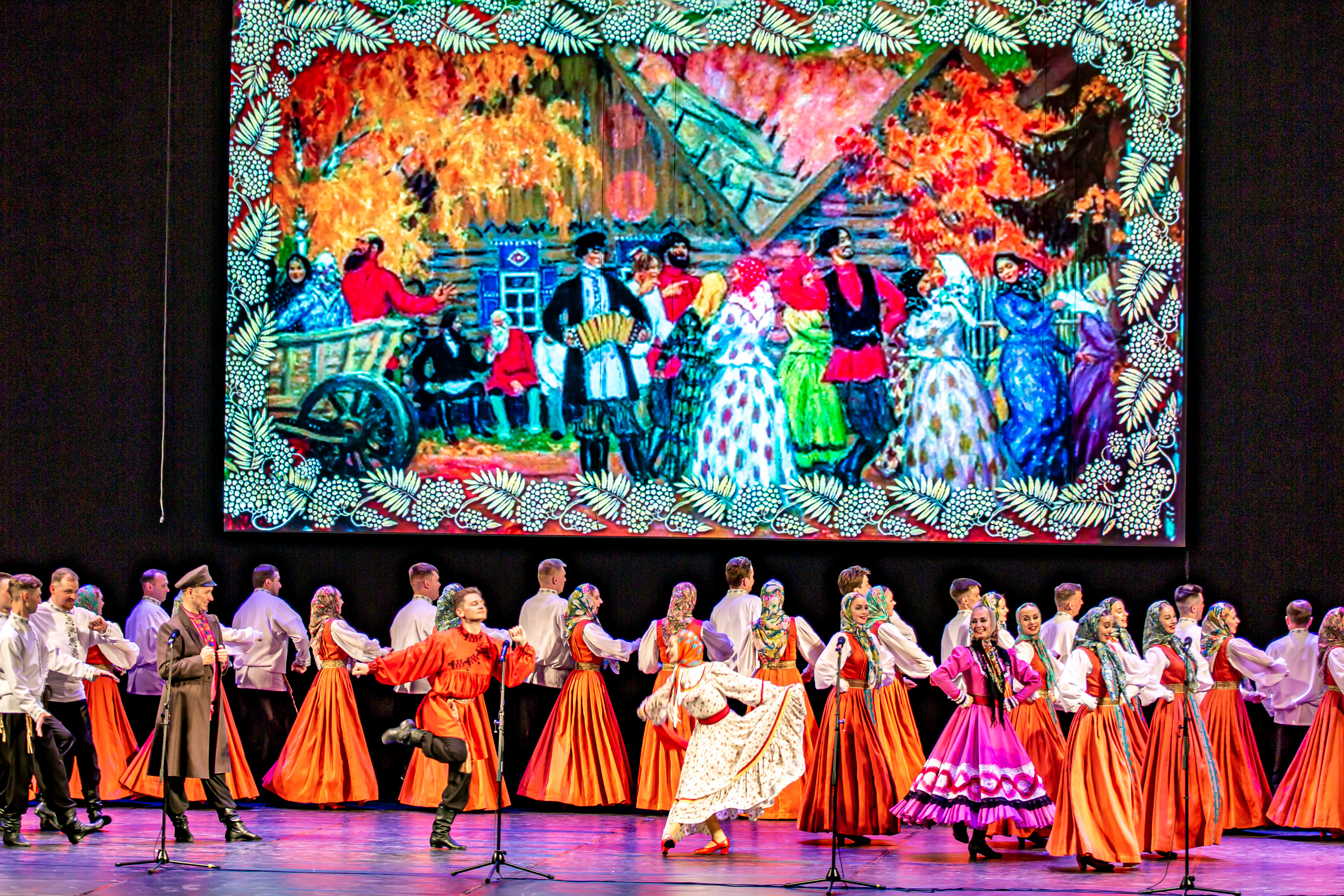 Уральский Академический Государственный русский народный хор. Фотограф в Сочи Юрий Шептаев