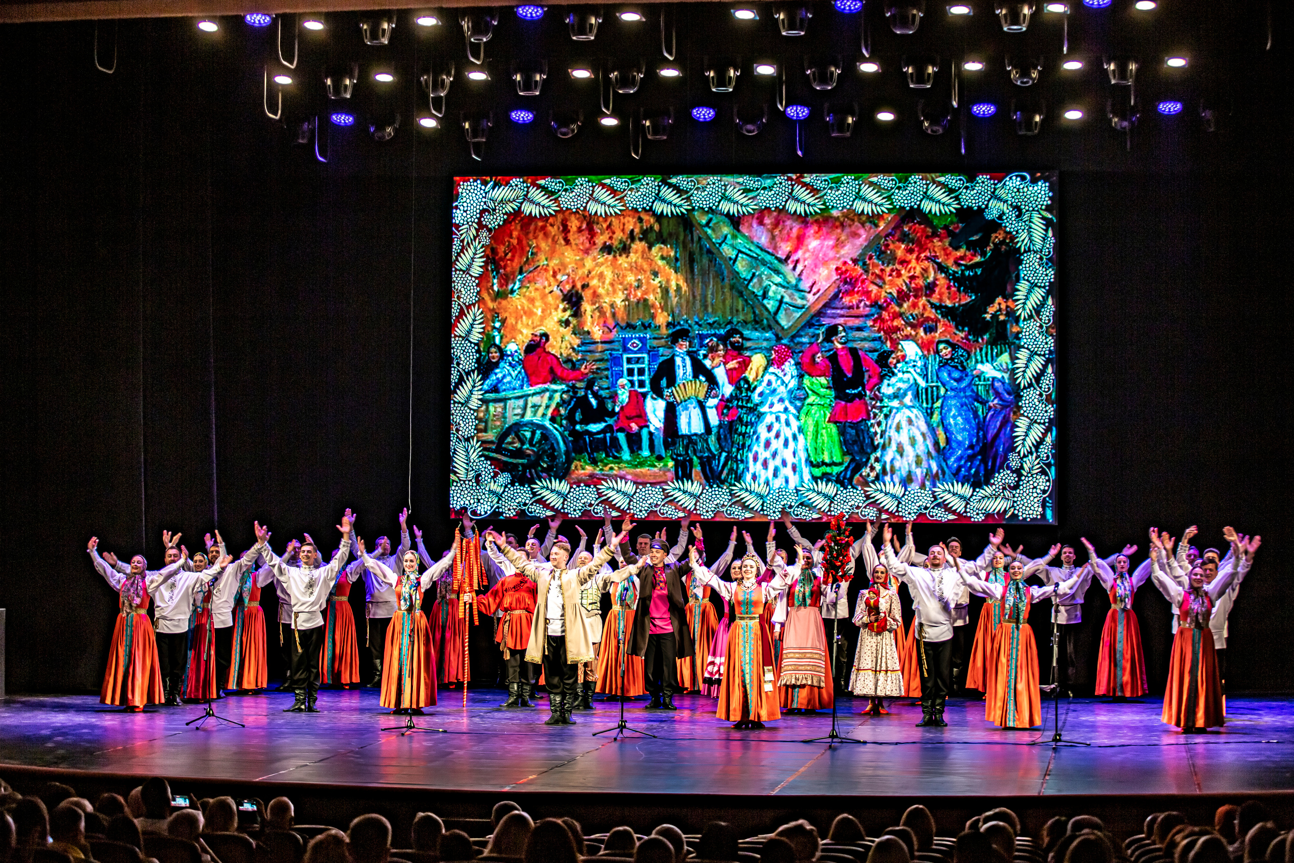 Уральский Академический Государственный русский народный хор. Фотограф в Сочи Юрий Шептаев