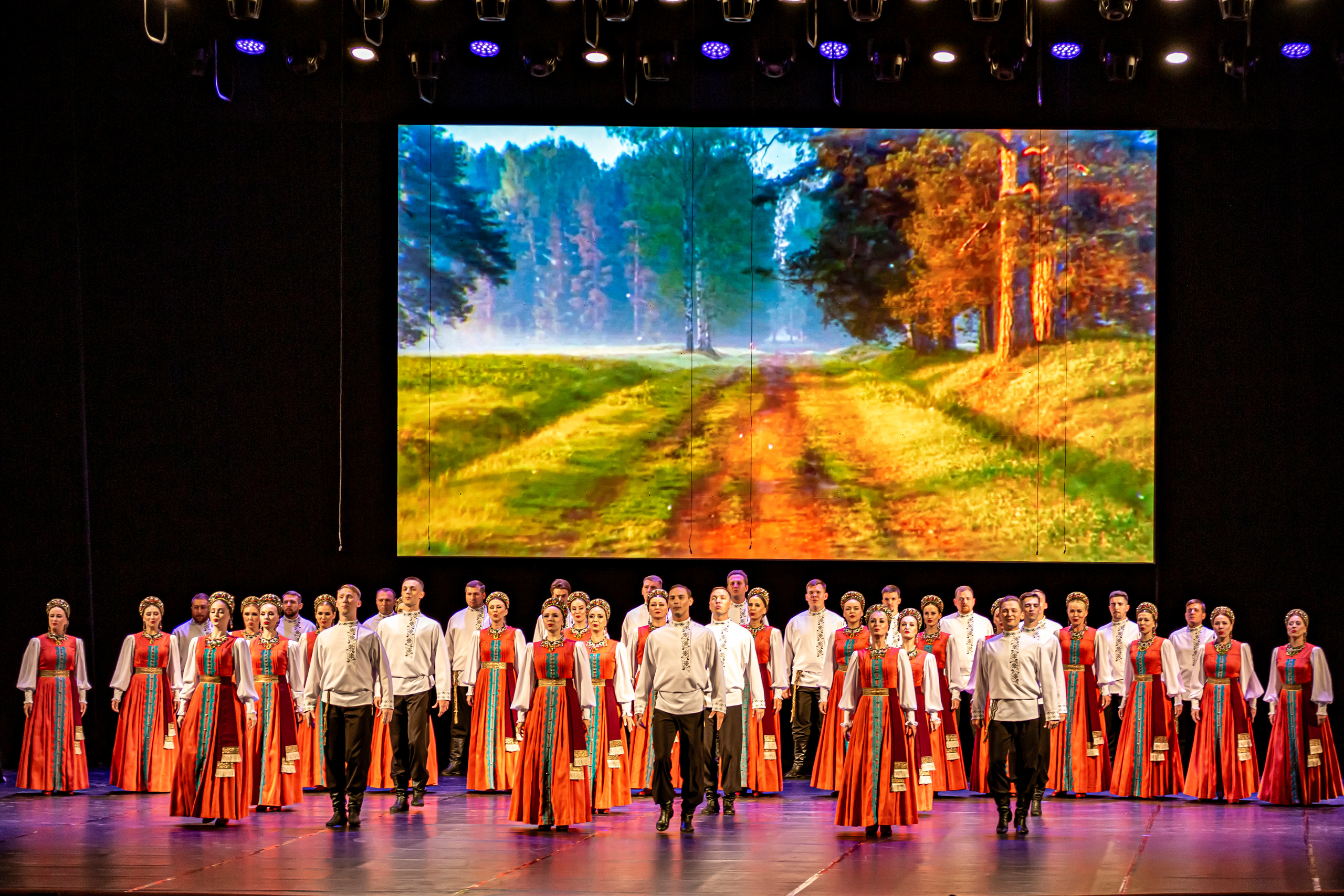 Уральский Академический Государственный русский народный хор. Фотограф в Сочи Юрий Шептаев