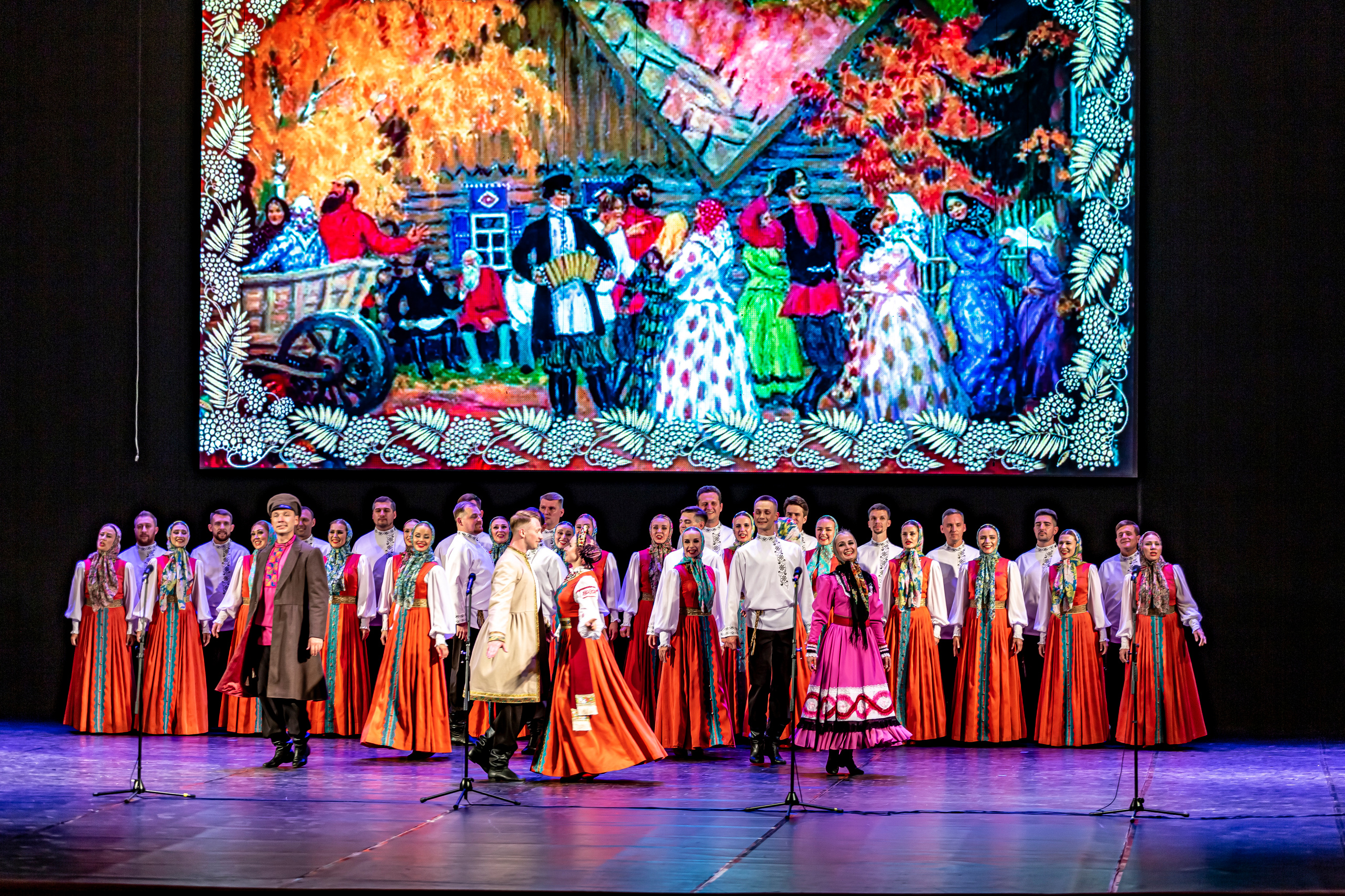 Уральский Академический Государственный русский народный хор. Фотограф в Сочи Юрий Шептаев