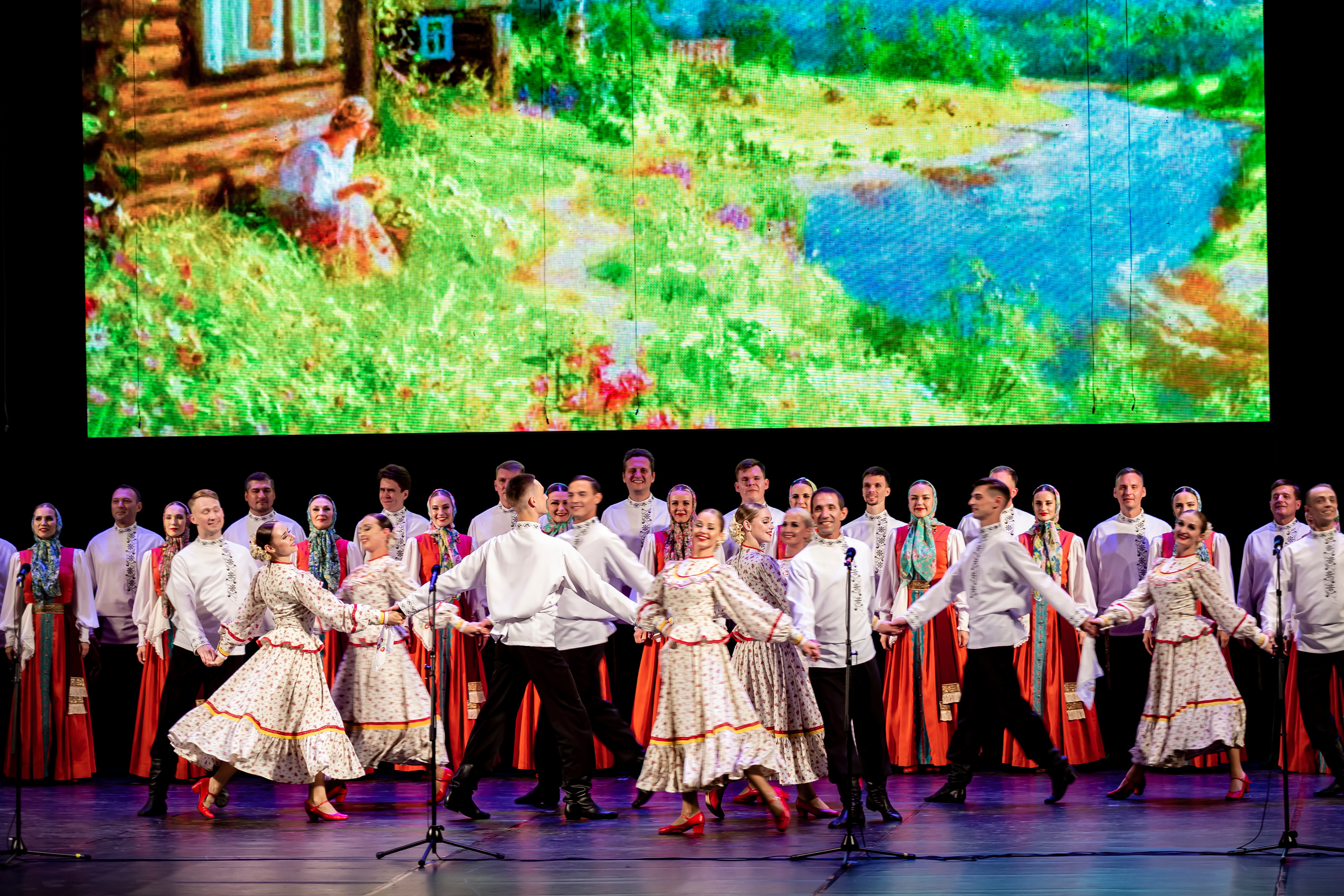 Уральский Академический Государственный русский народный хор. Фотограф в Сочи Юрий Шептаев