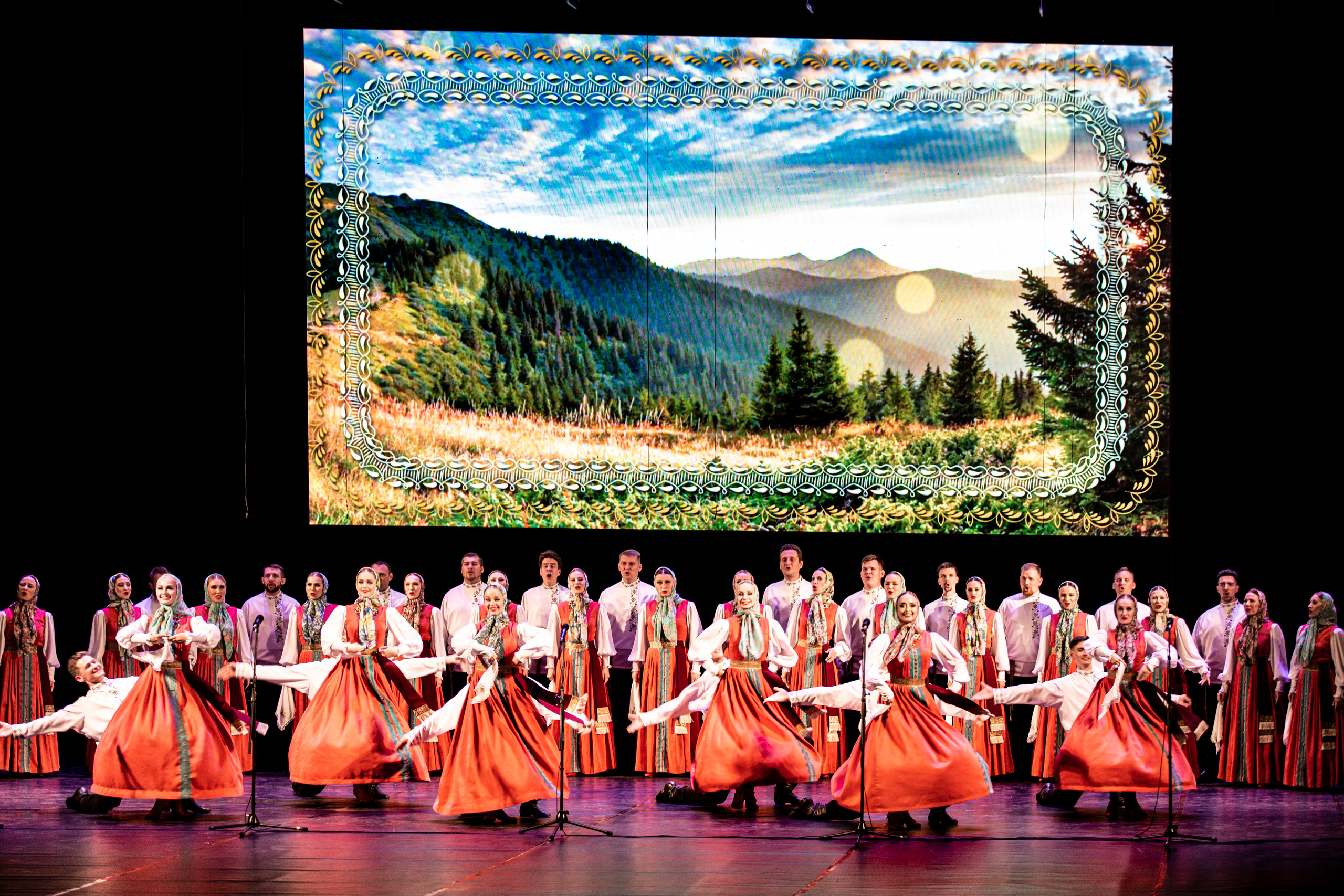 Уральский Академический Государственный русский народный хор. Фотограф в Сочи Юрий Шептаев