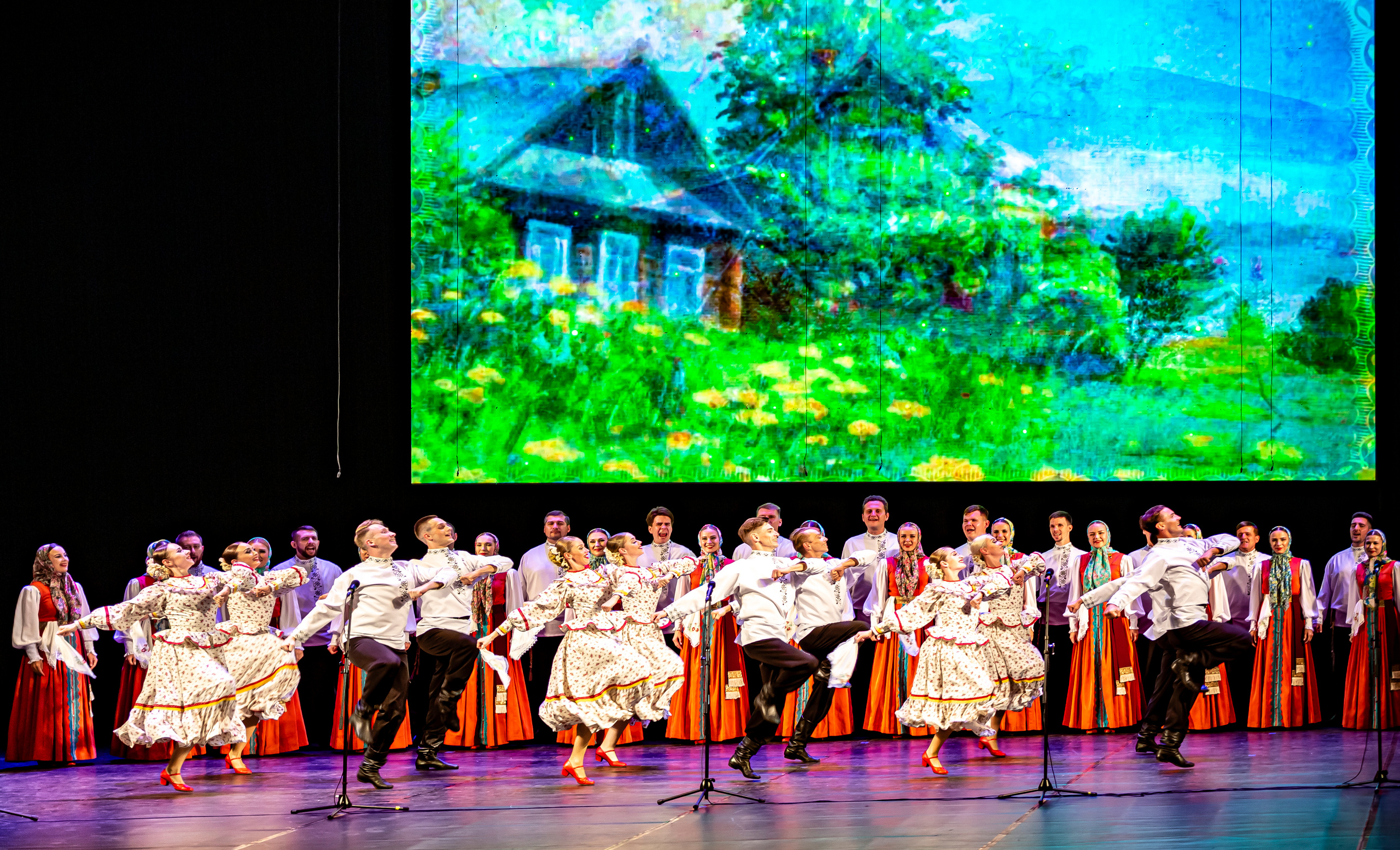 Уральский Академический Государственный русский народный хор. Фотограф в Сочи Юрий Шептаев