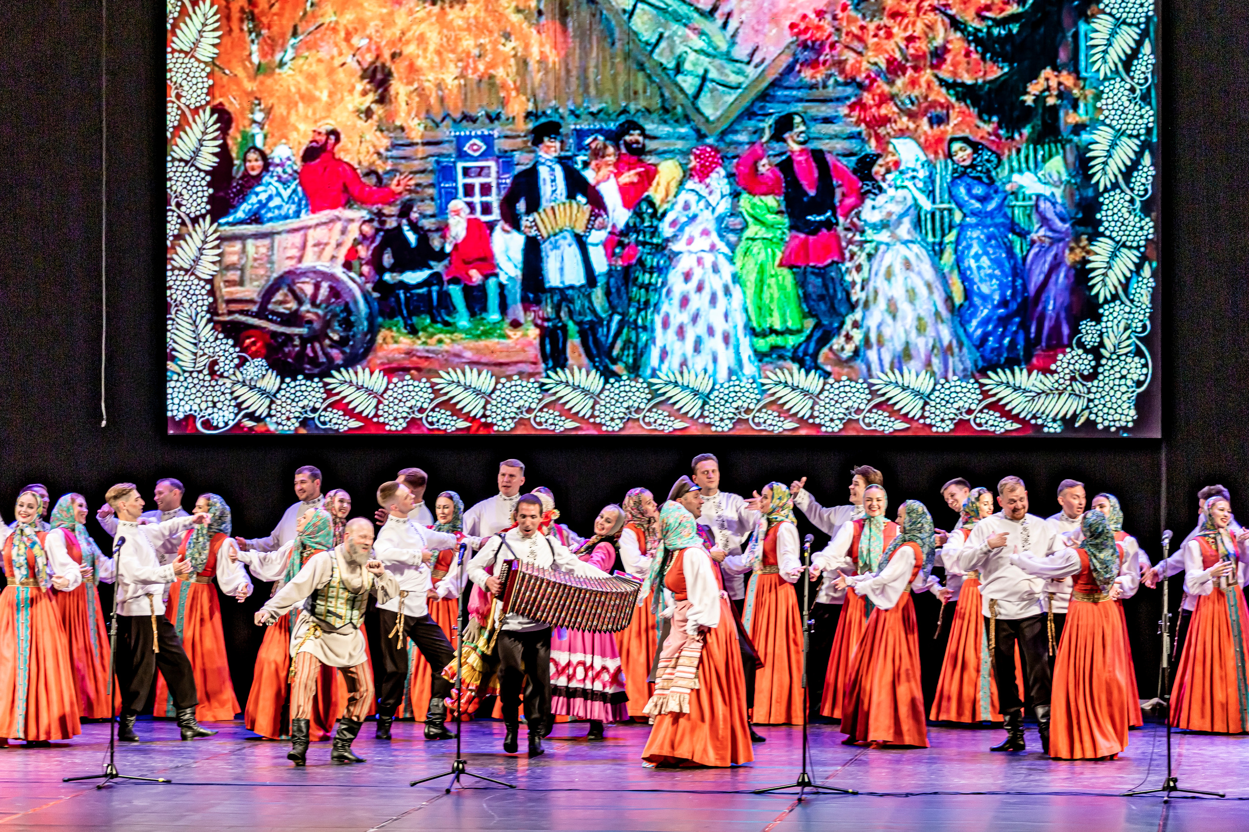 Уральский Академический Государственный русский народный хор. Фотограф в Сочи Юрий Шептаев