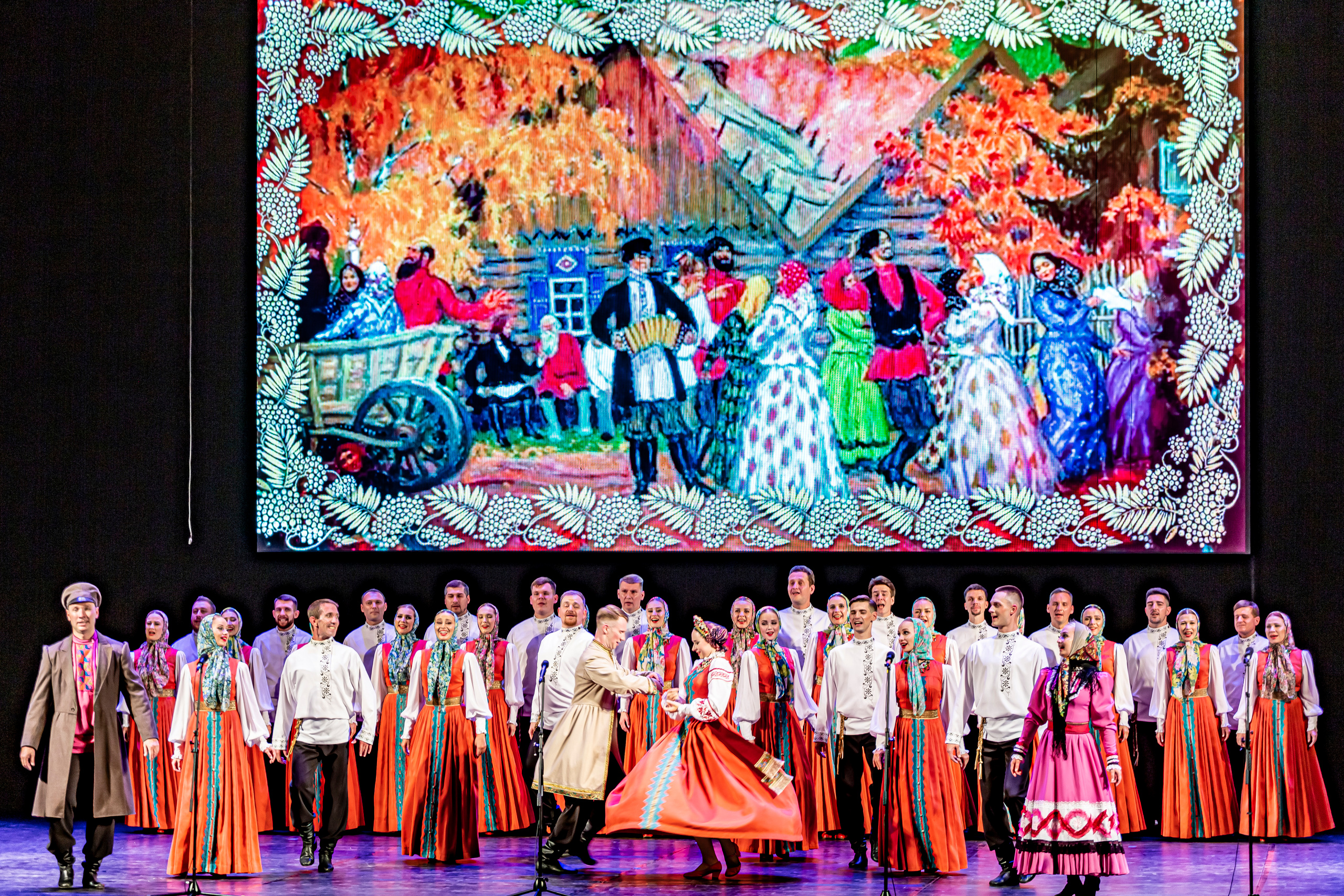 Уральский Академический Государственный русский народный хор. Фотограф в Сочи Юрий Шептаев