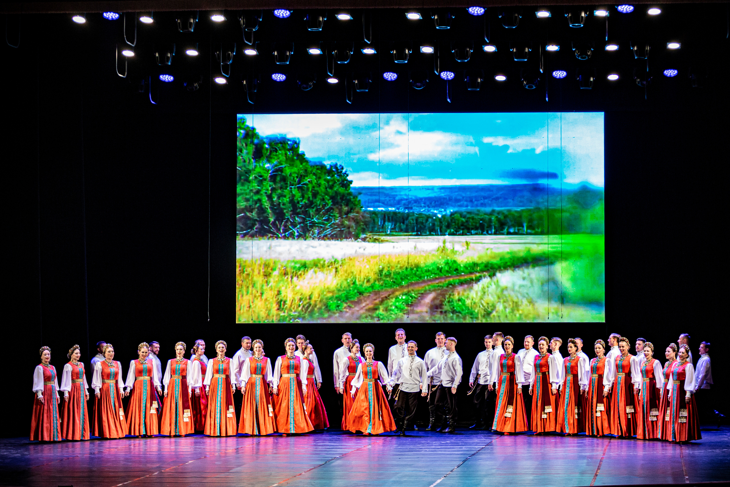 Уральский Академический Государственный русский народный хор. Фотограф в Сочи Юрий Шептаев