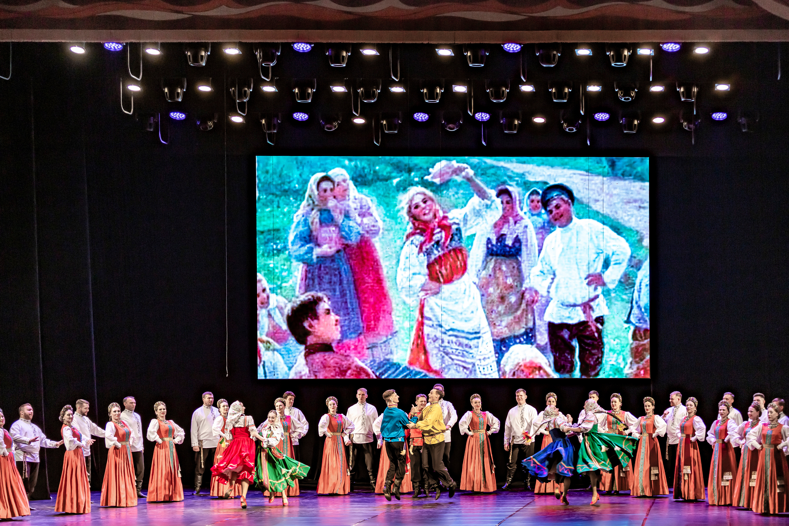 Уральский Академический Государственный русский народный хор. Фотограф в Сочи Юрий Шептаев