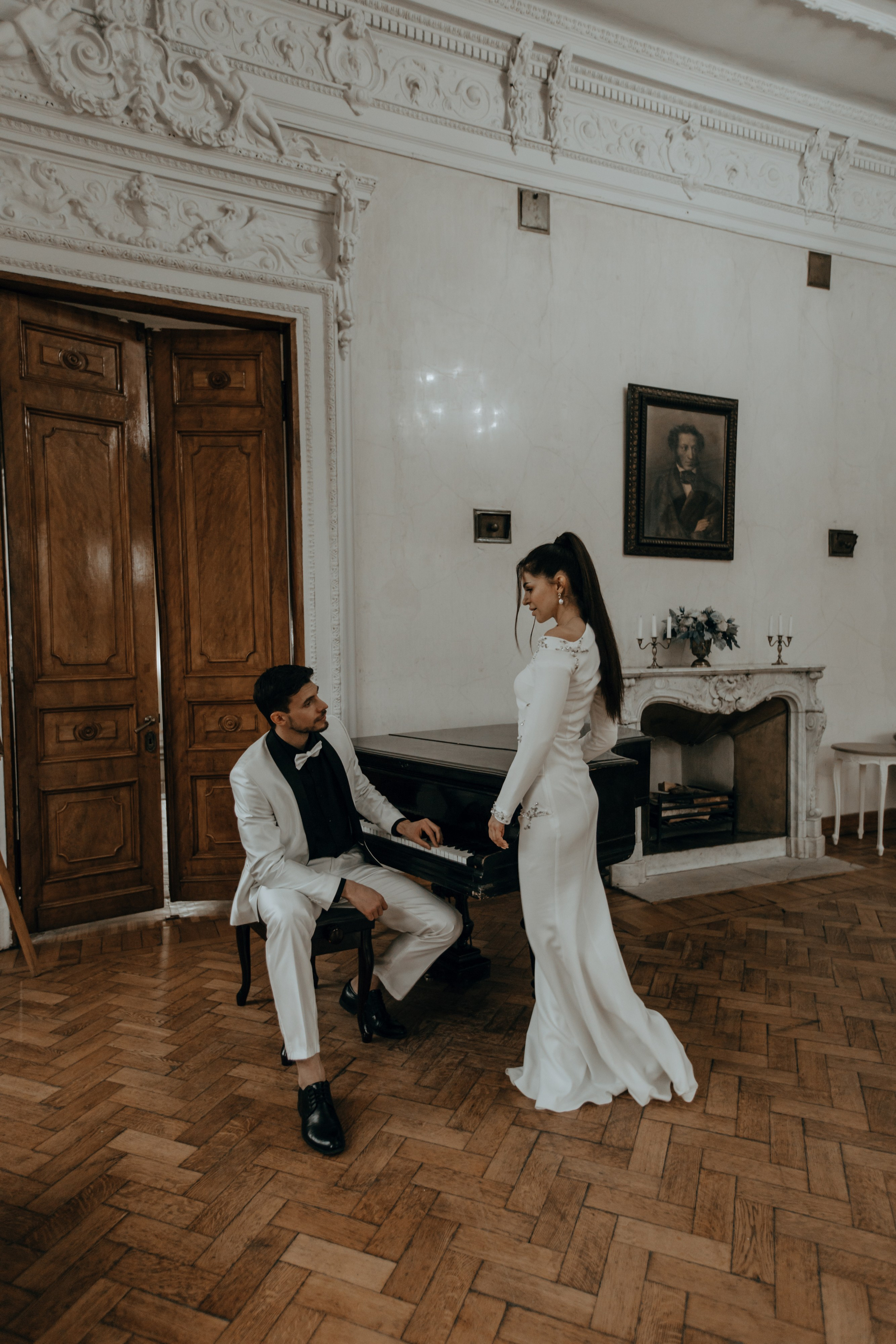 Пушкинский музей. Свадебный и семейный фотограф Захарова Юлия