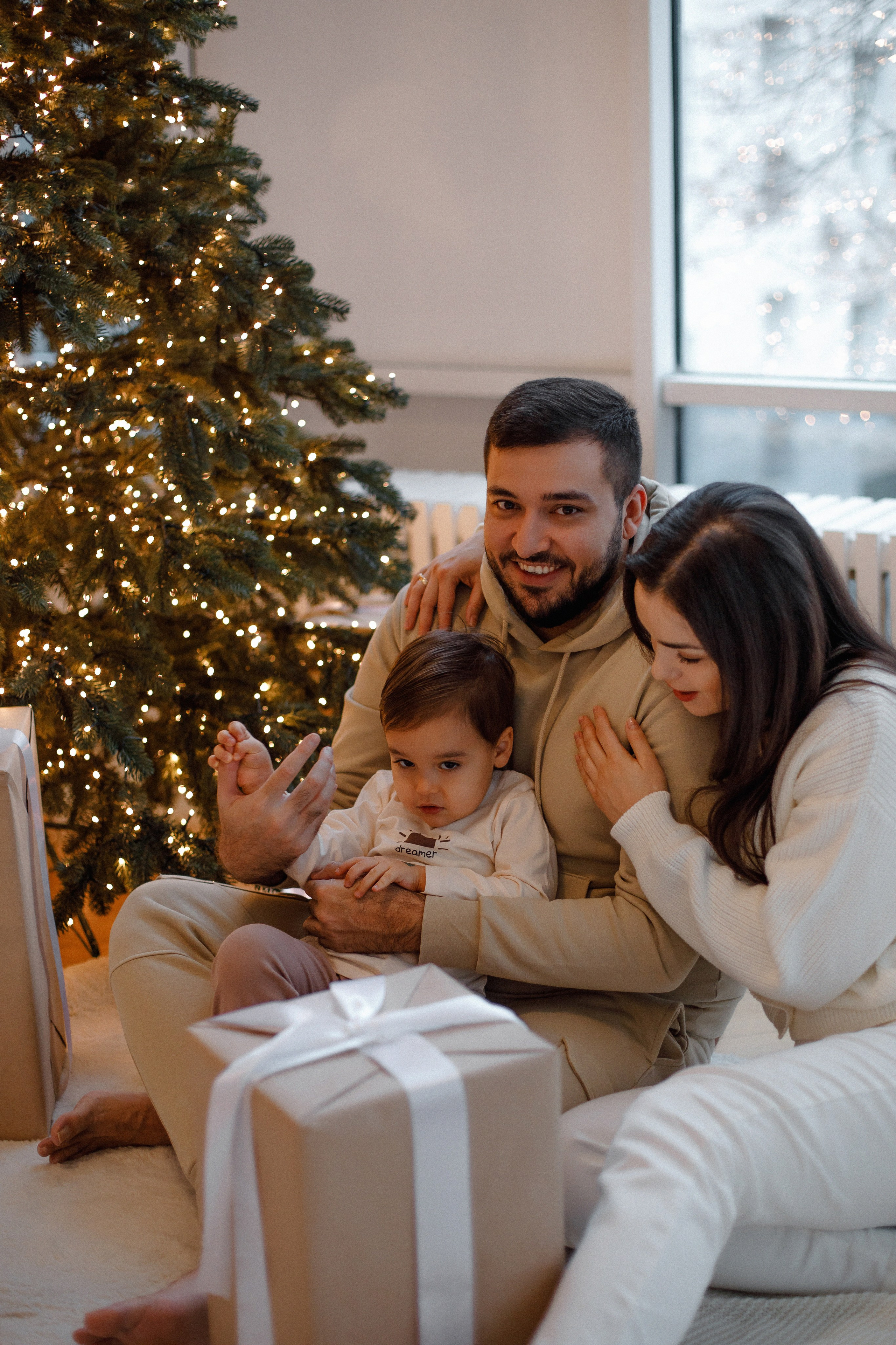 Семейная новогодняя фотосессия в Москве