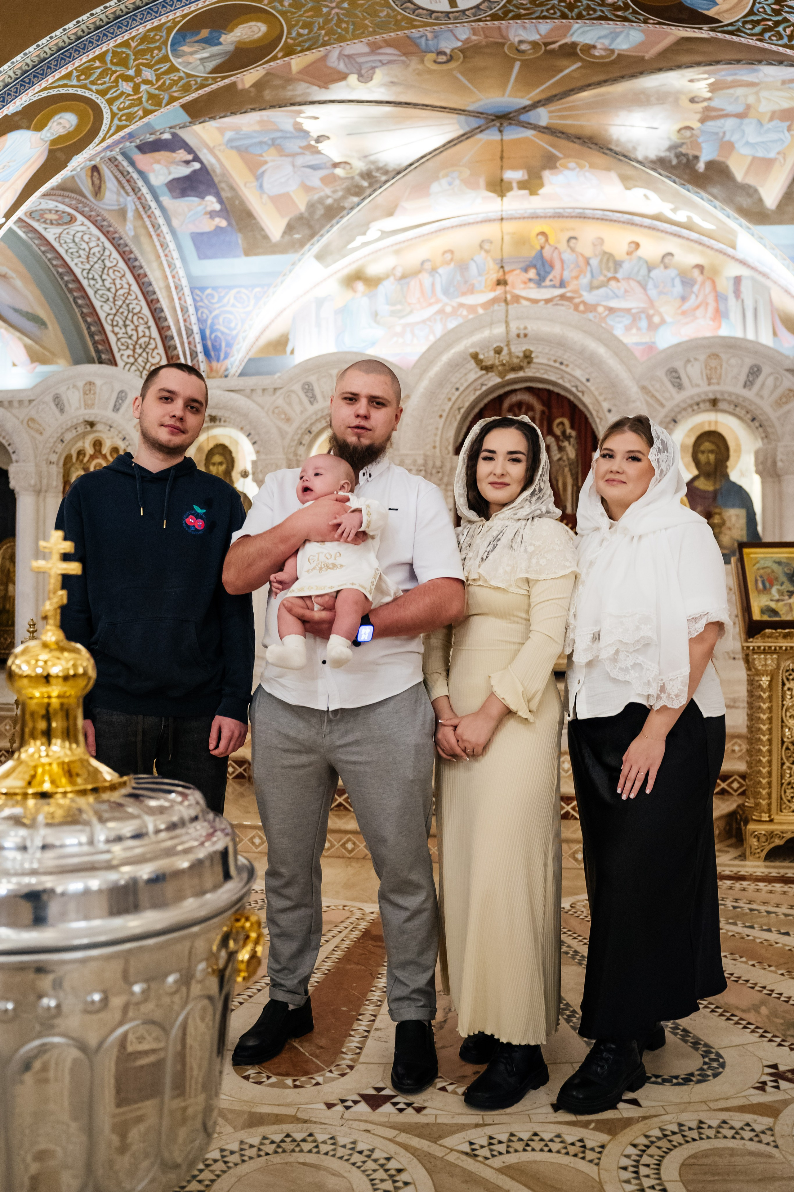 Крещение. Видеограф и Фотограф в Челябинске Ксения и Владимир Рюмины