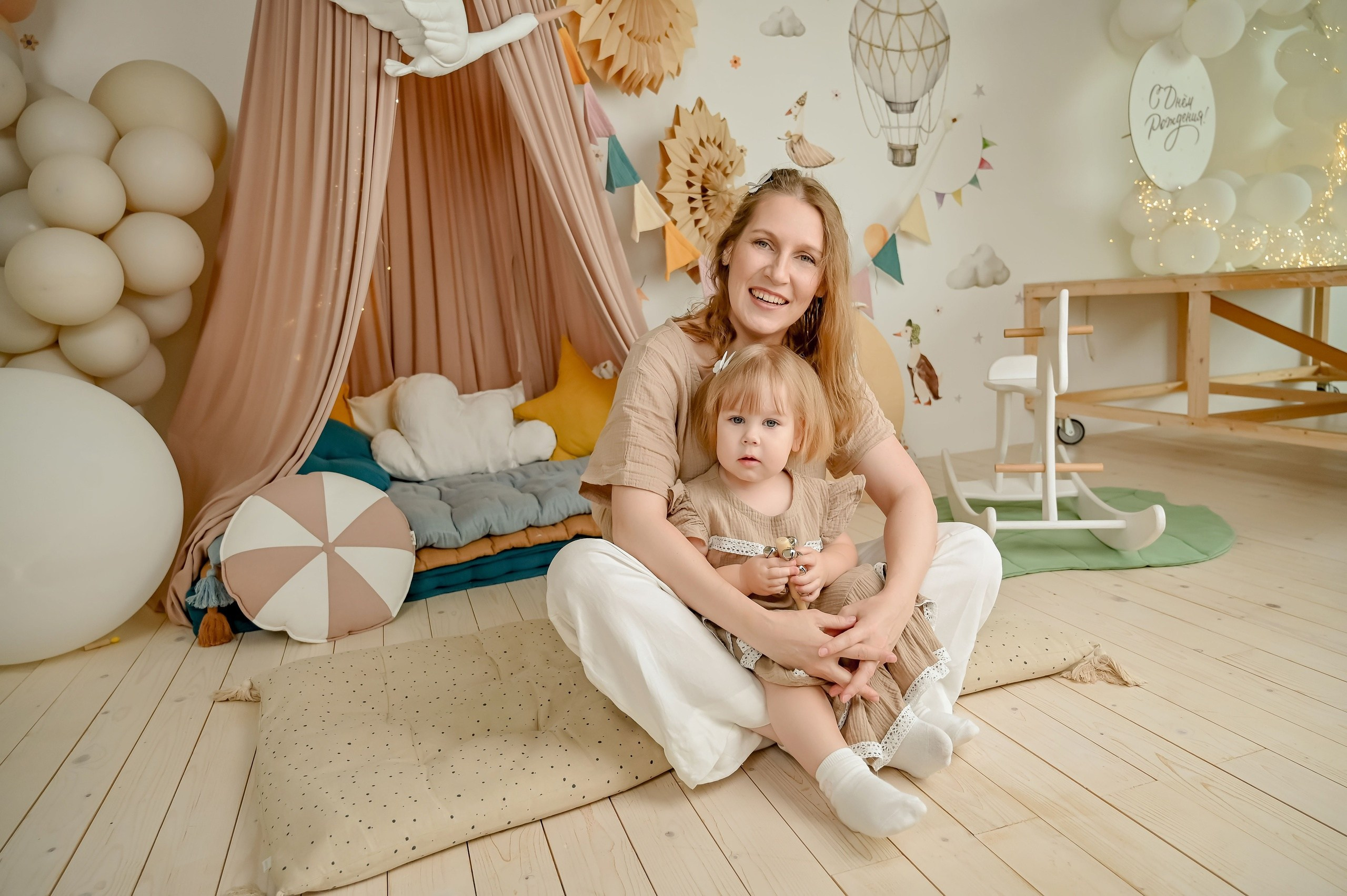 Студийная фотоссессия, 2 годика. Семейный и свадебный фотограф в г. Уфа Динара