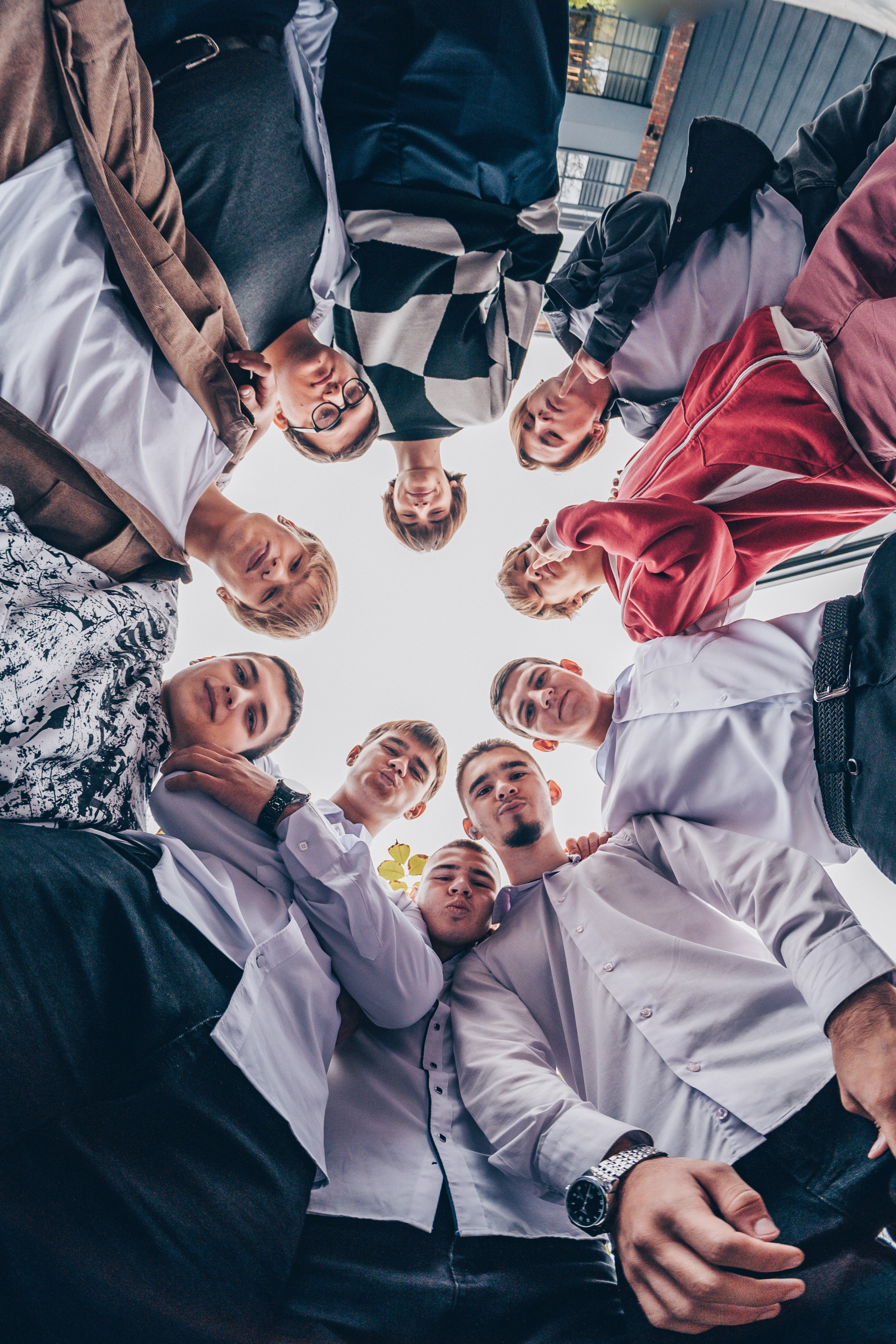 В парке. Выпускные альбомы и Школьный фотограф в Алексеевке, Бирюче, Красном