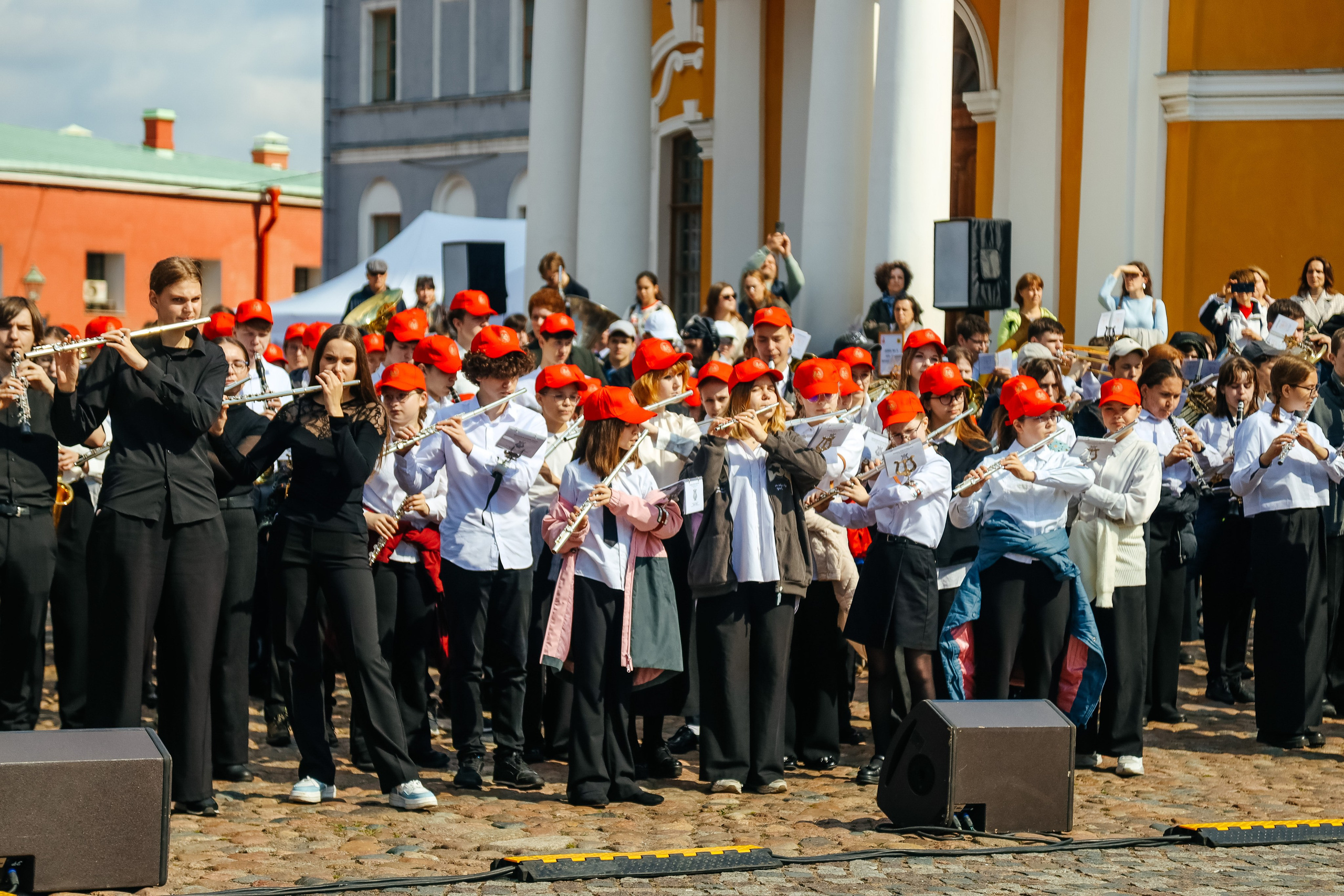 Парад детских духовых оркестров. Семейный фотограф Любовь Саркеева