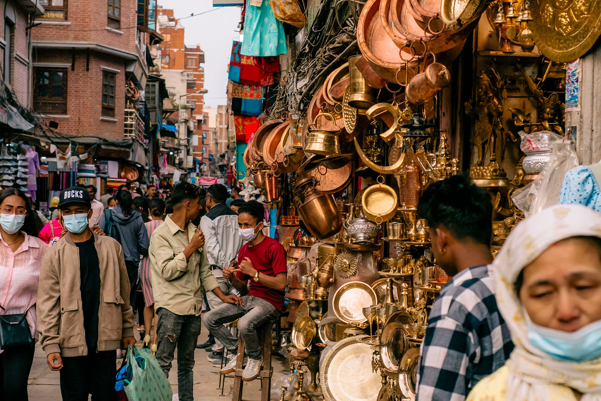 Kathmandu street. Iraogo