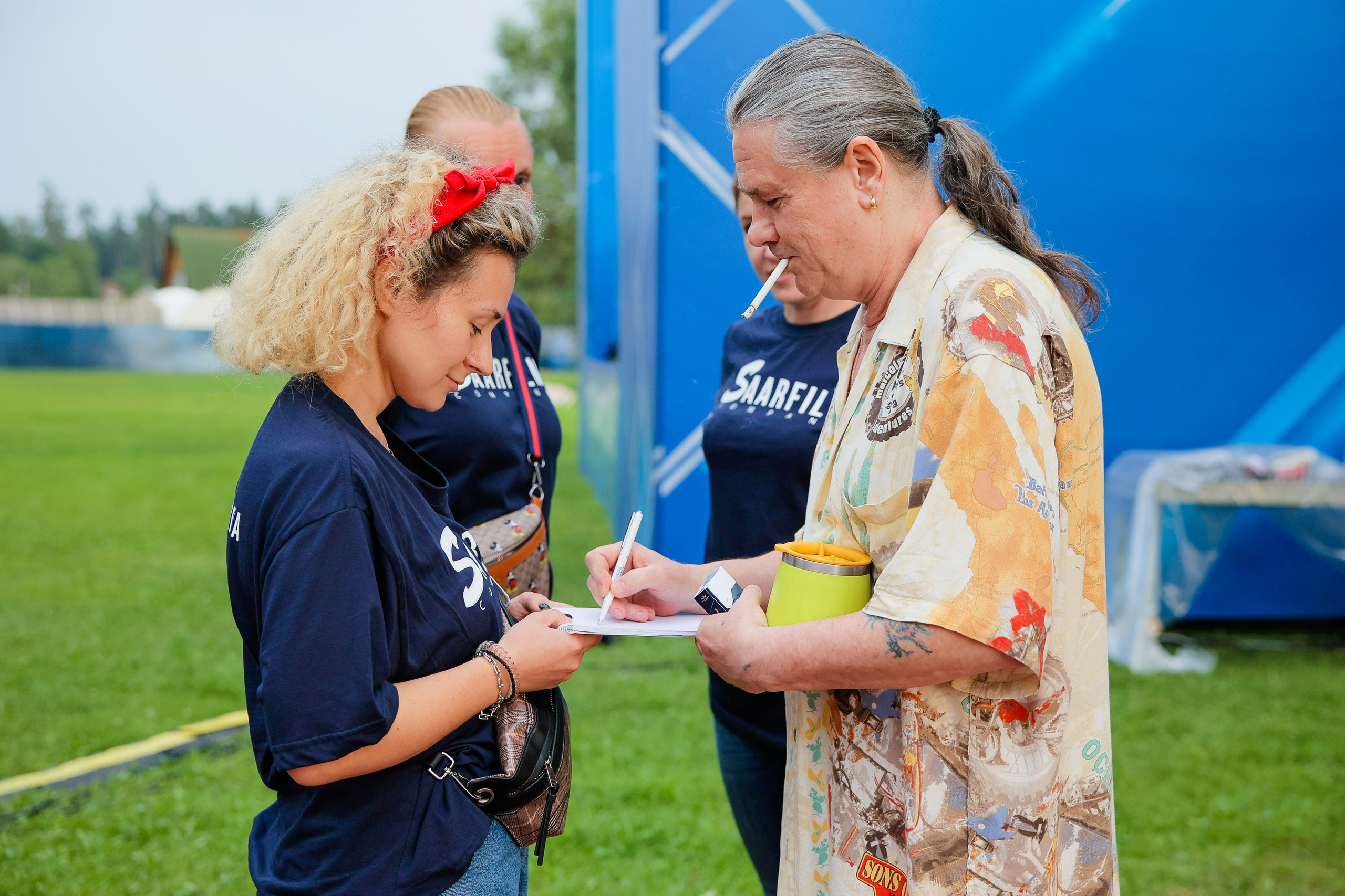 Backstage Чиж и Клава Кока. Фотограф Юрий Клим | Москва