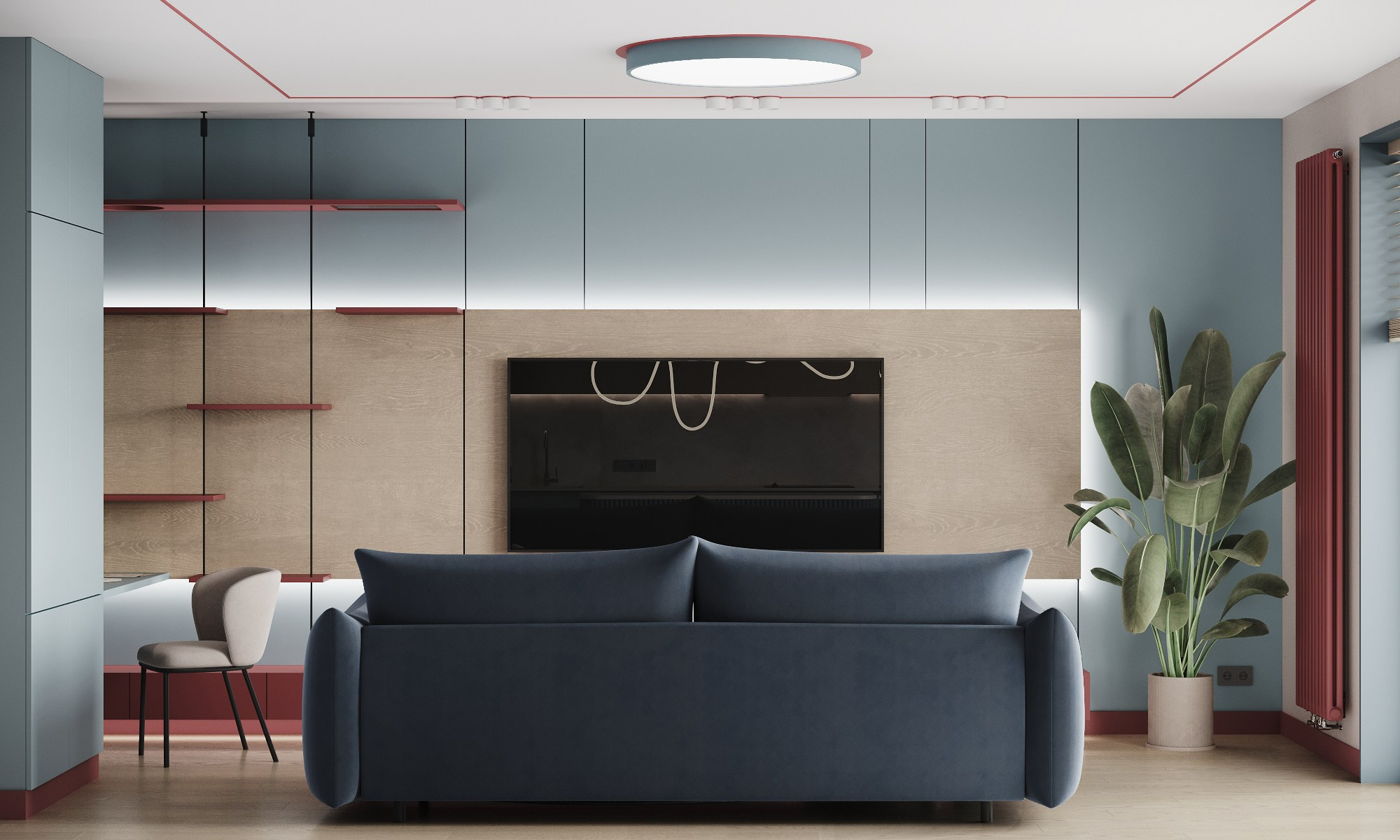 Aleje Praskie. MIRRO STUDIO Дизайн интерьера и реализация под ключ Варшава