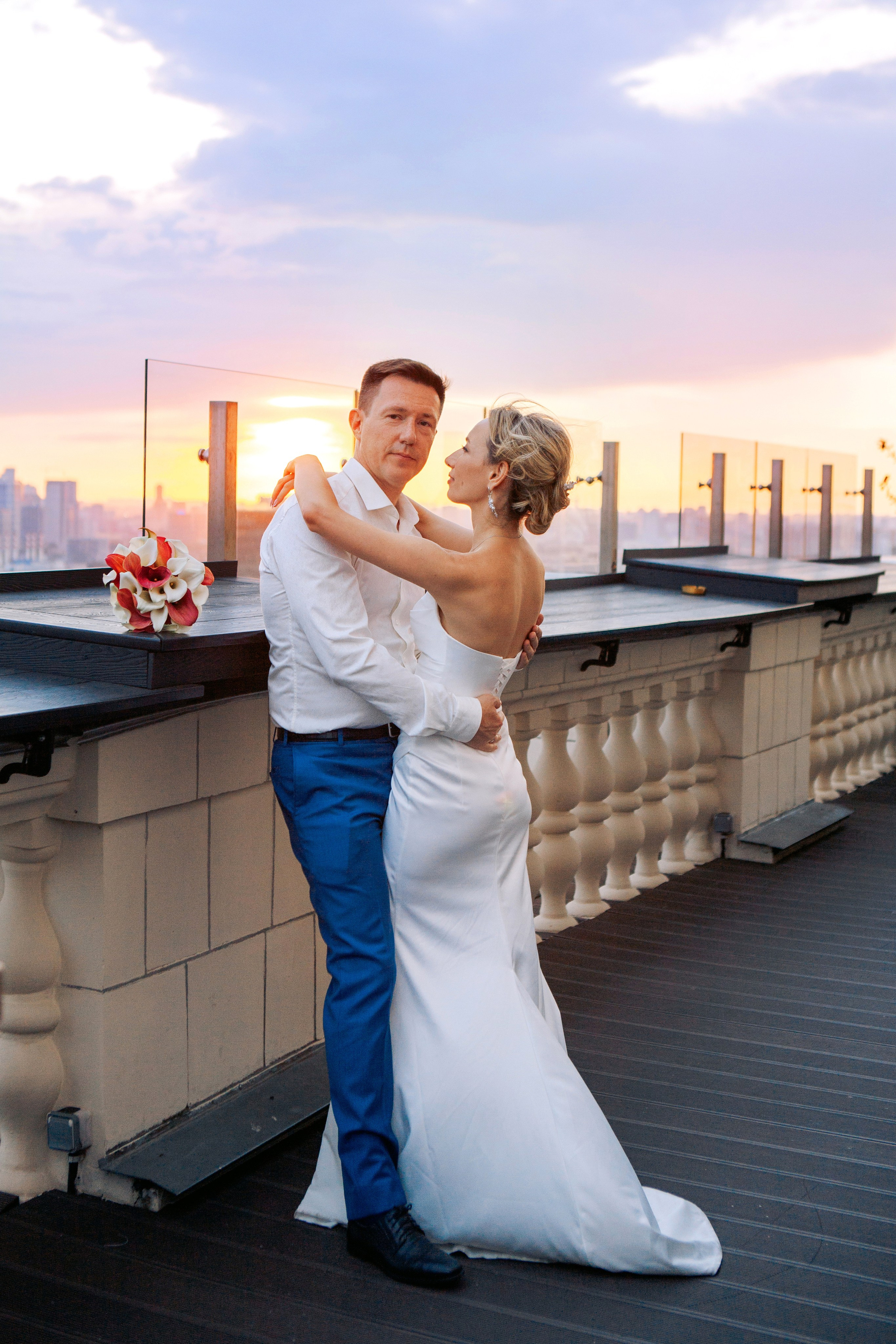 Утро невесты и фотосессия в гостинице radisson collection hotel moscow бывшая гостиница украина. Фотограф Ольга Ефремова