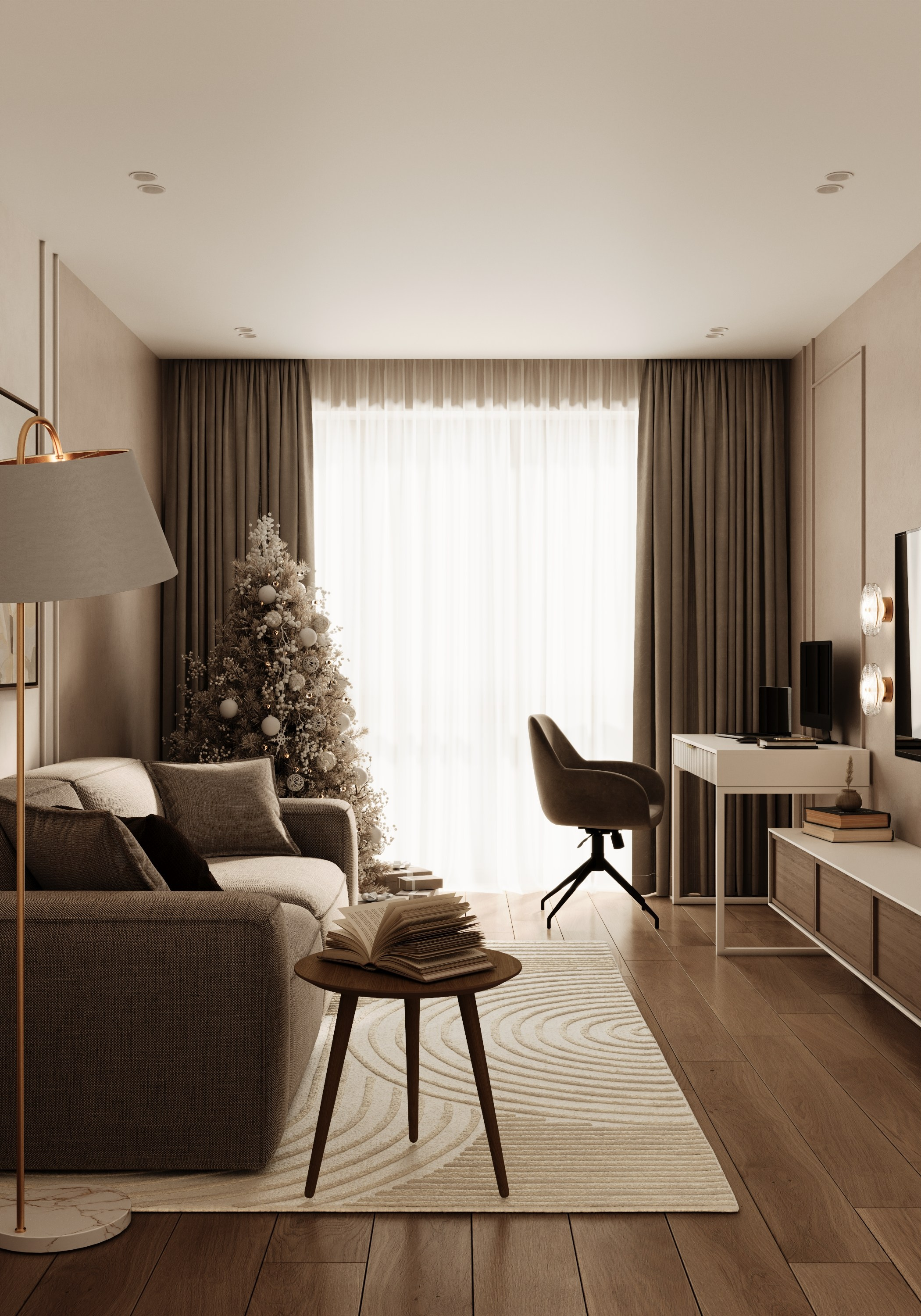 ЖК Яратам 78.2 м². Дизайнер интерьера квартир и частных домов в Казани