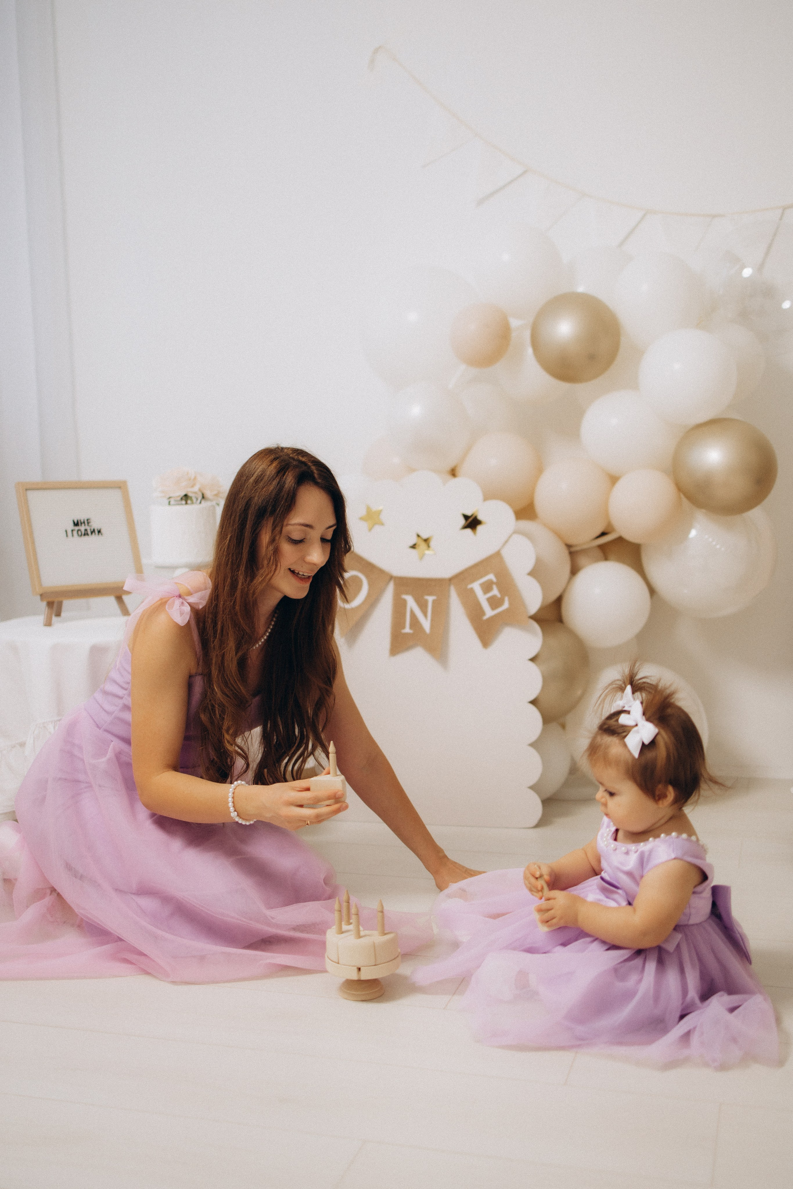 Новый год маленькой Анечки. Семейный фотограф в Москве Анастасия Шалда