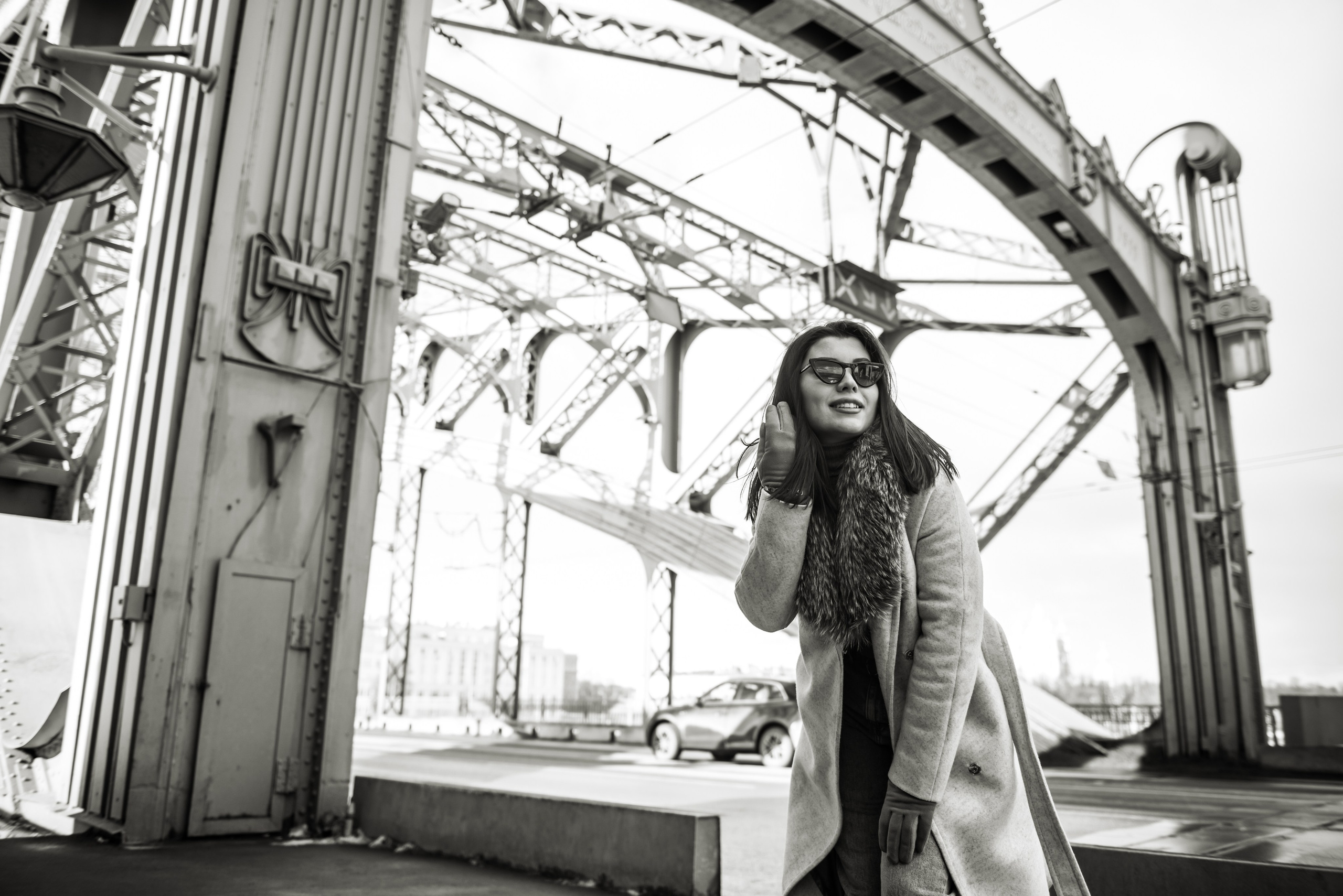 Большеохтинский мост. Свадебный и сеейный фотограф в Санкт-Петербурге Елена Худякова