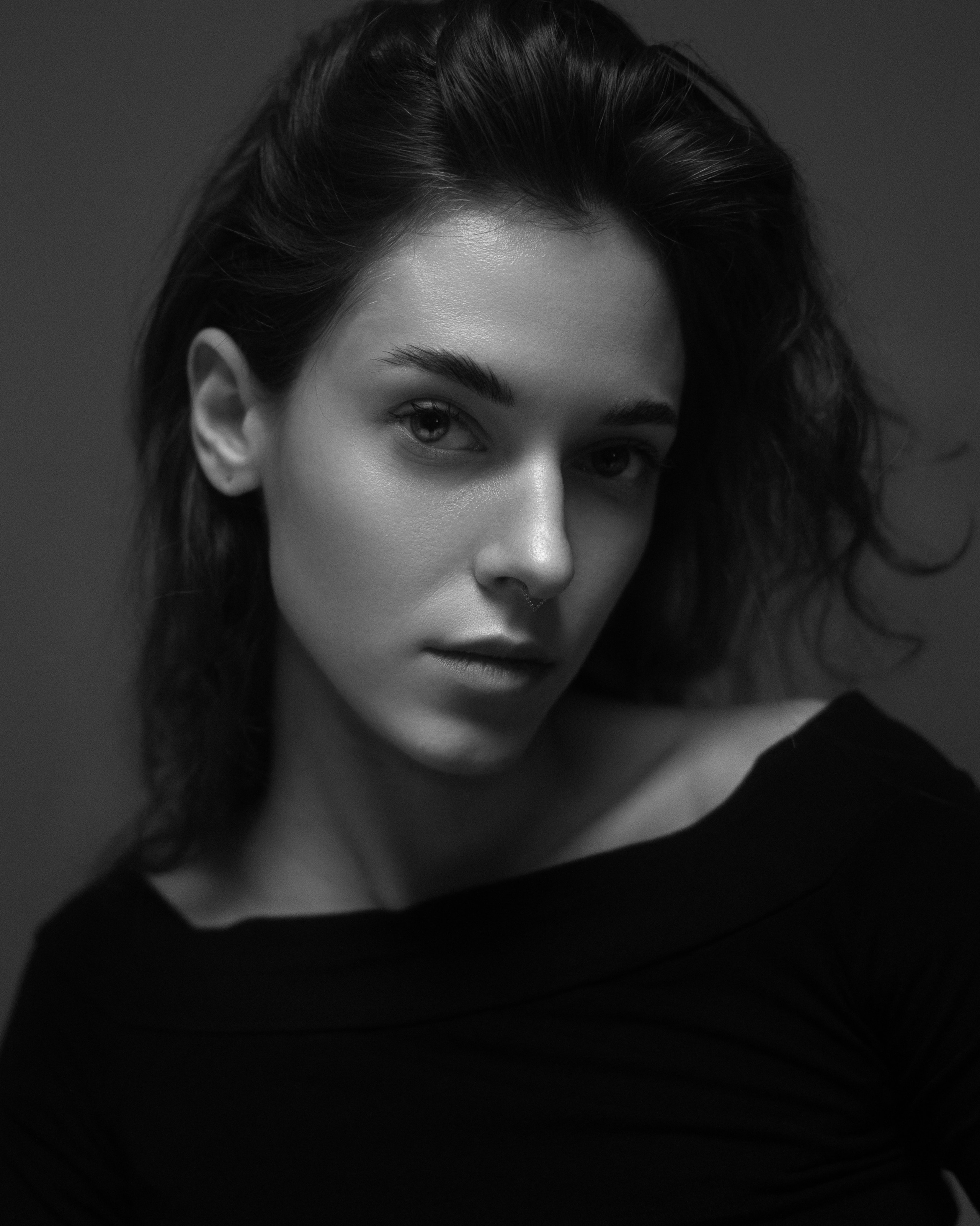 Портретная фотосессия Тани в студии, Казань — Нежность и стиль