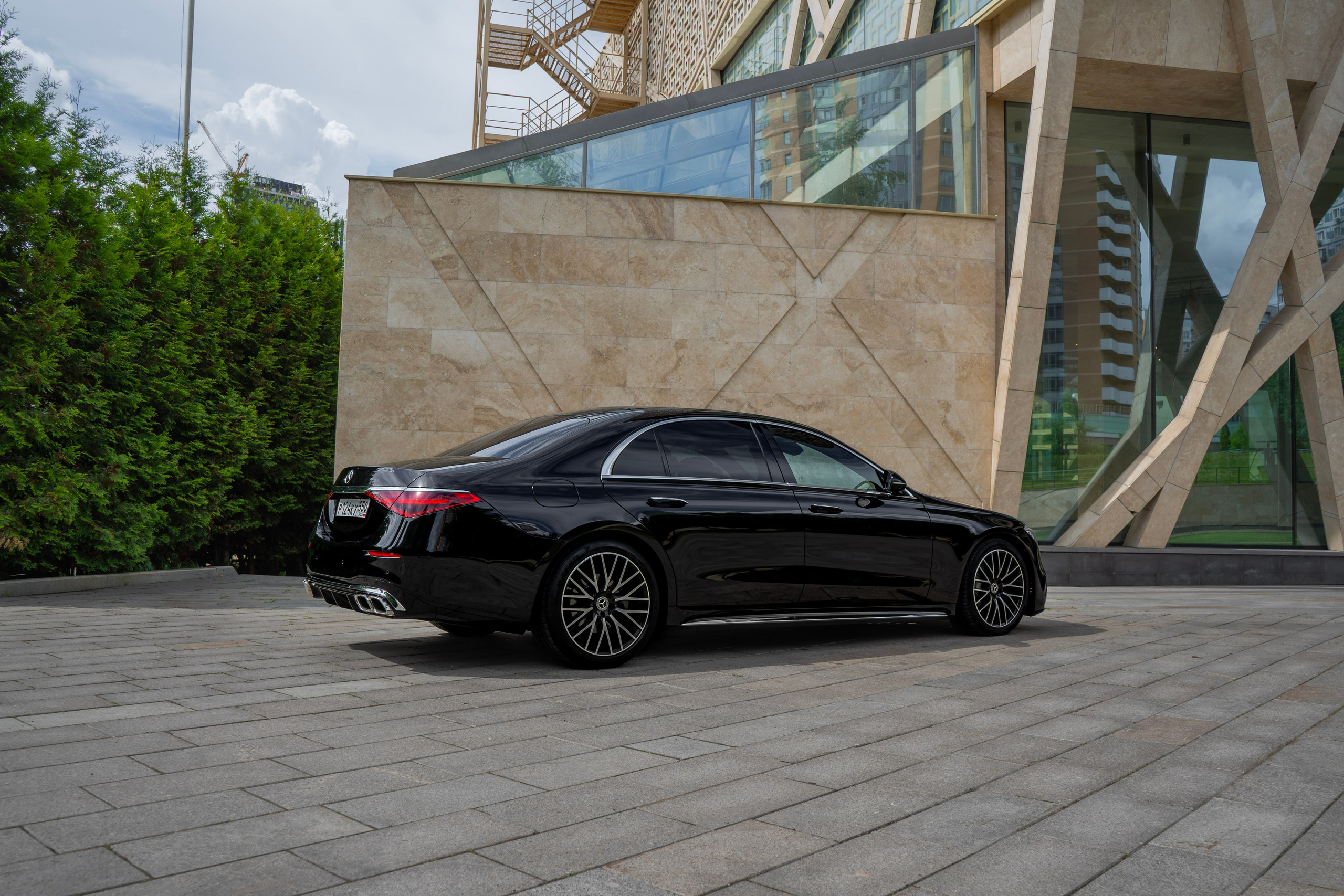 Mercedes S-class (W223). Автомобильный фотограф Ногинск Денис Городок