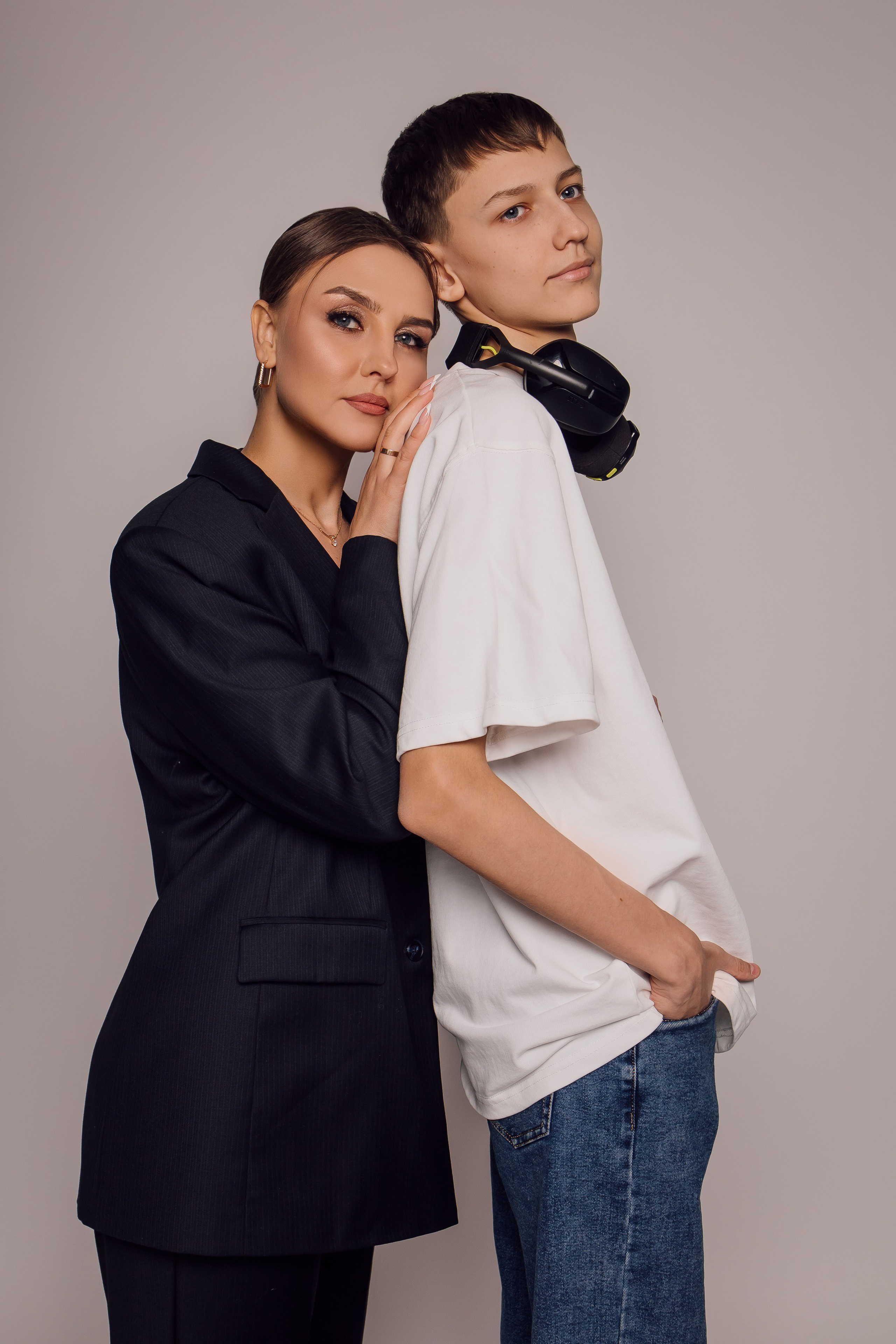 Татьяна с сыном