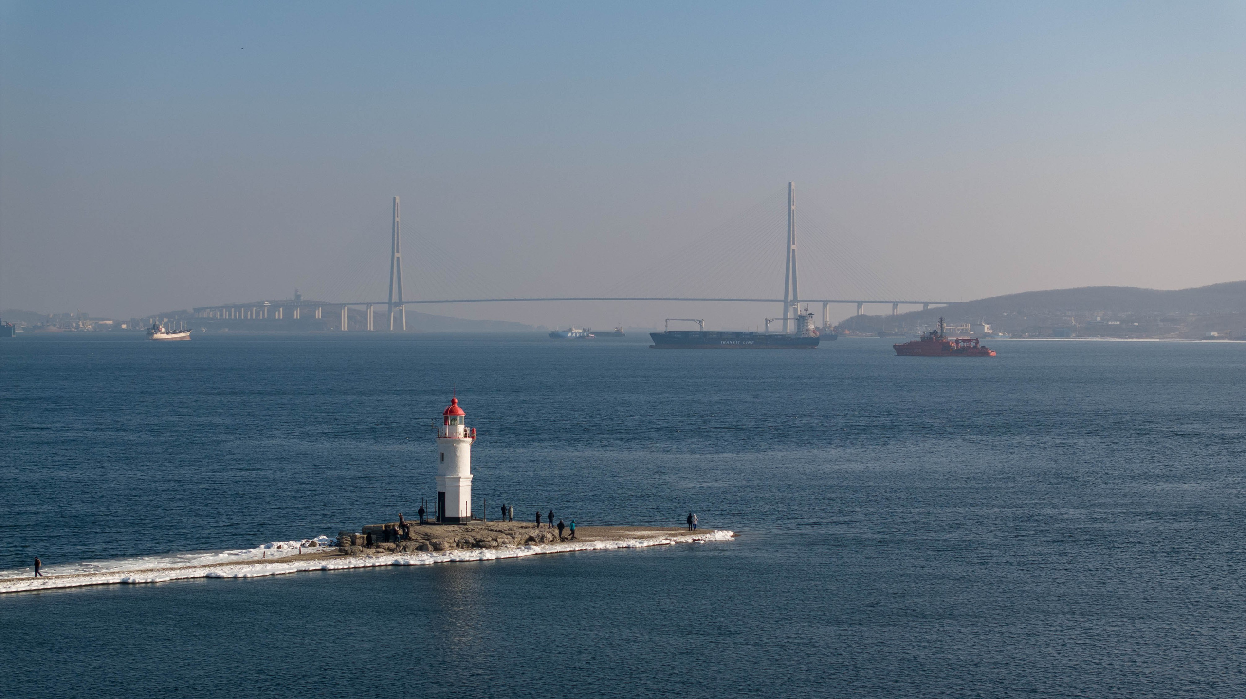 Маяк Токаревского. Турист оптимист